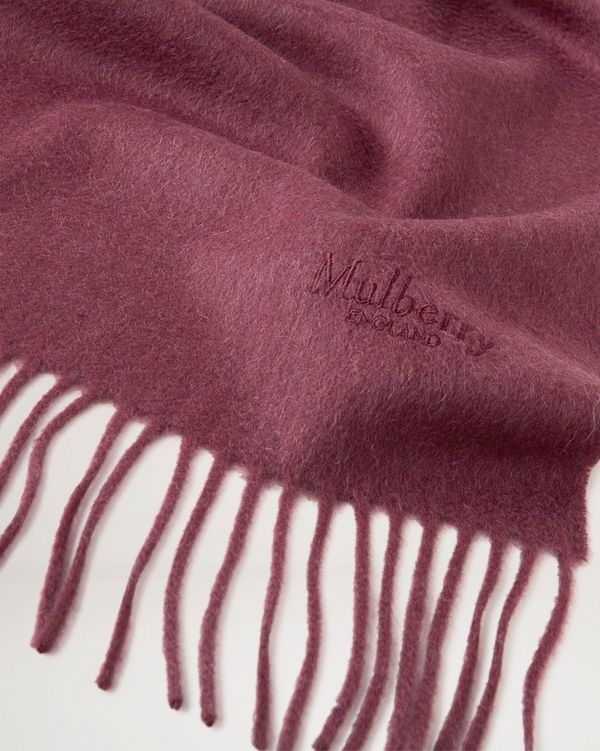 [TOOMUCHTAX] / ☆ BLACK CHERRY BIG SCARF Ultra-thin Cashmere Scarf