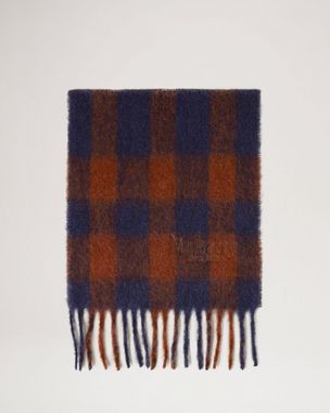Alpaca Check Scarf