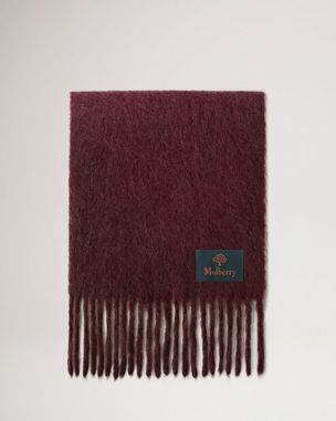 Alpaca Mohair Blend Ombre Scarf