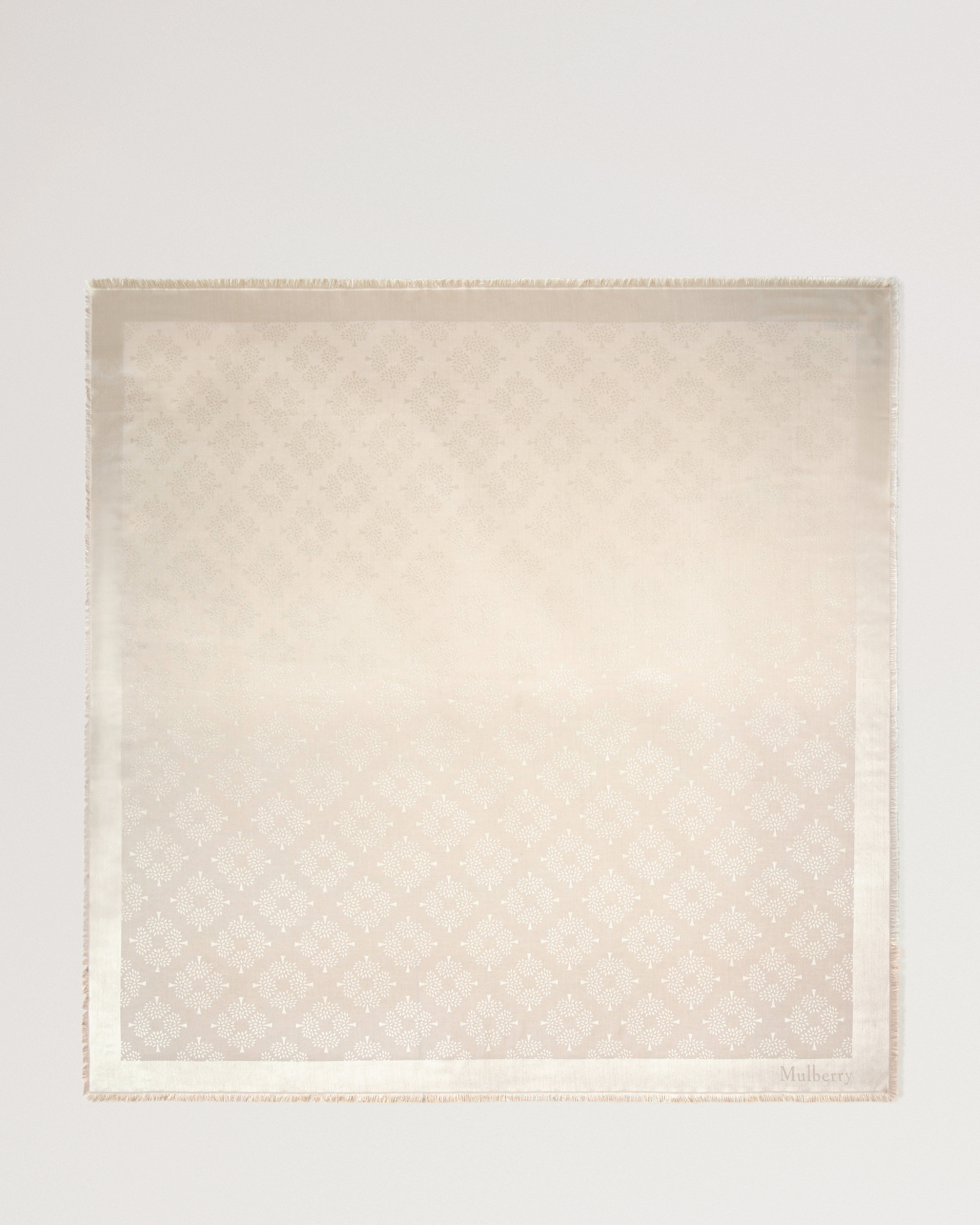 Tuch mit Mulberry Baumlogo