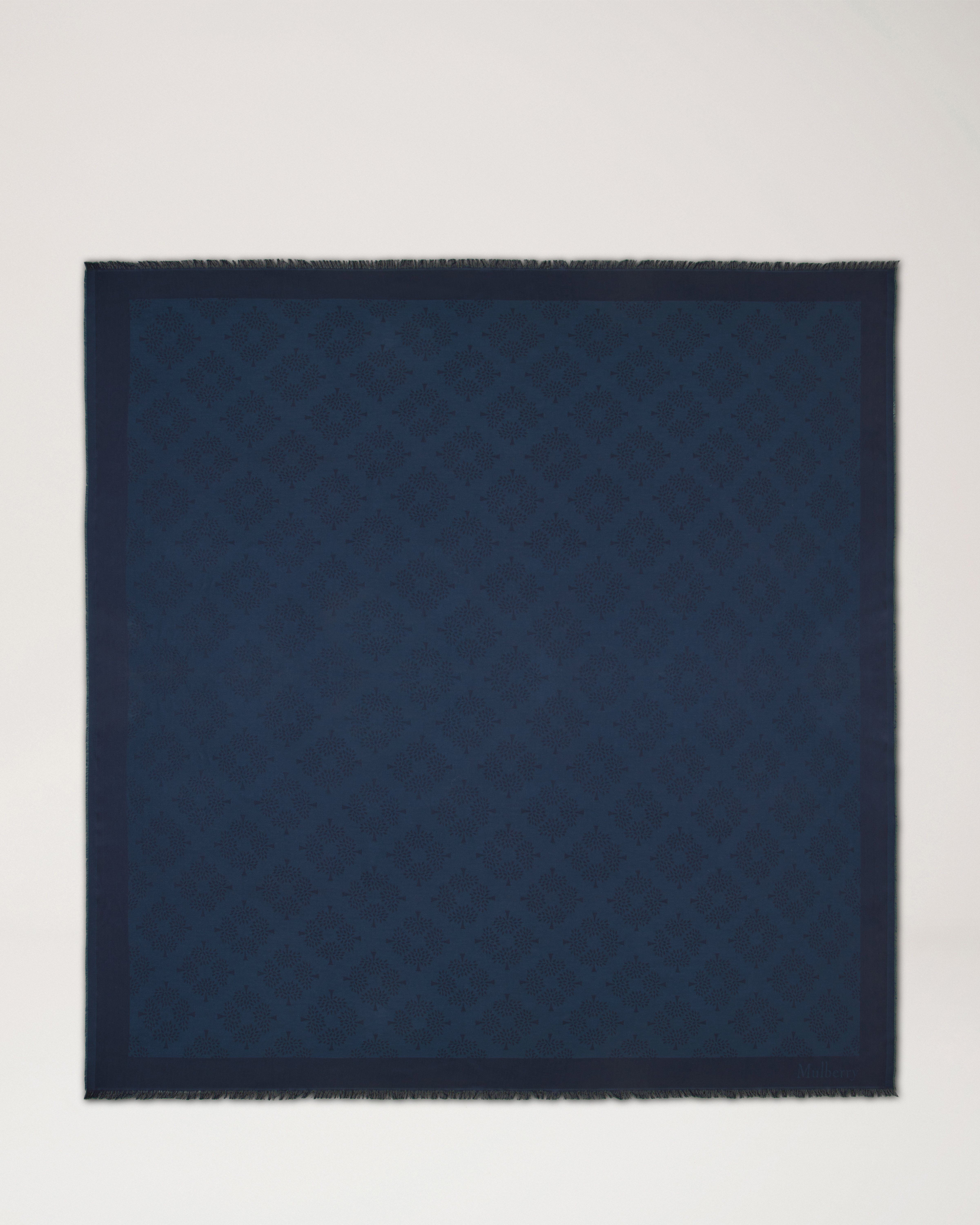 Mulberry 树形标志方巾