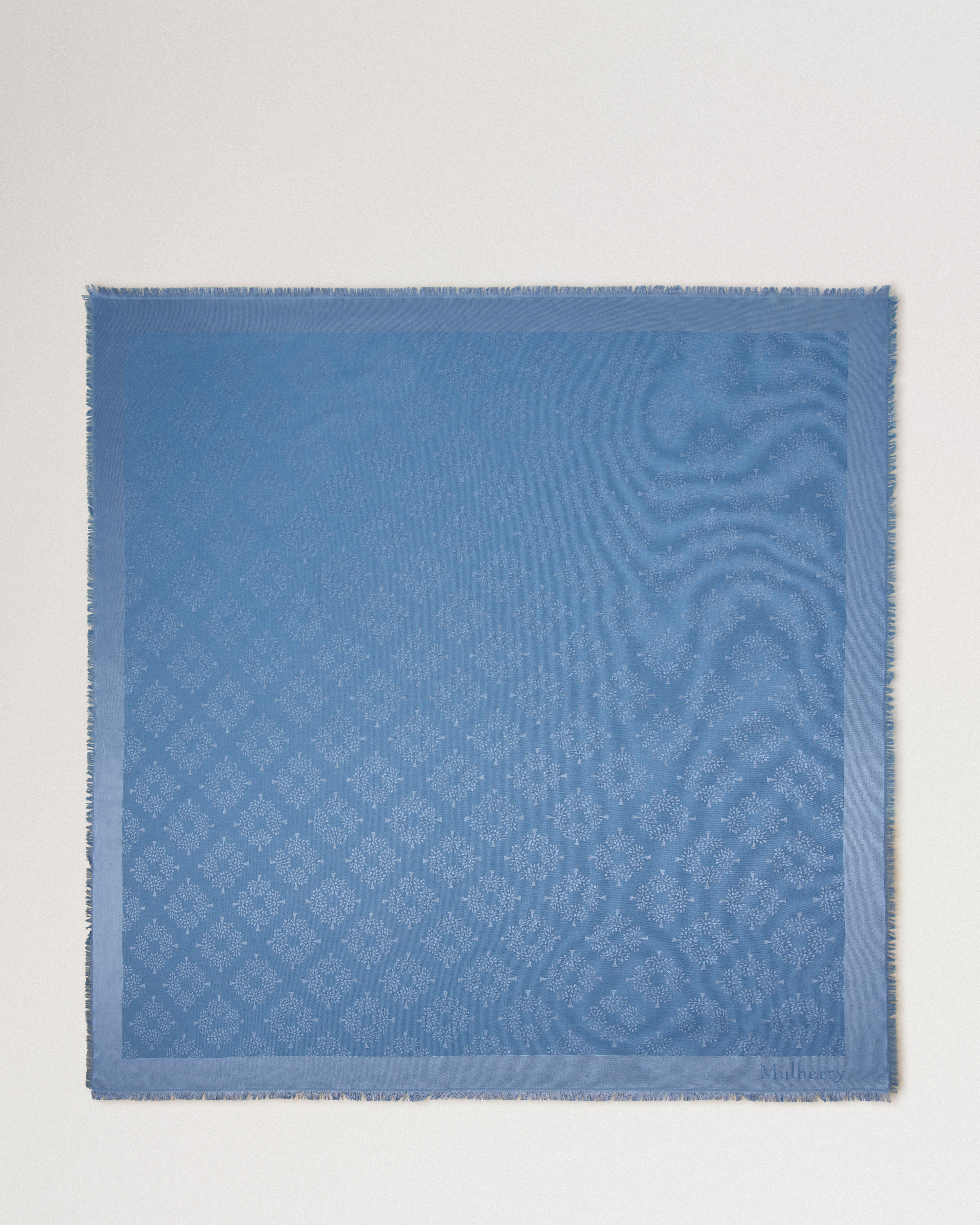 Tuch mit Mulberry Baumlogo