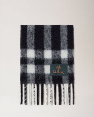 Alpaca Check Scarf