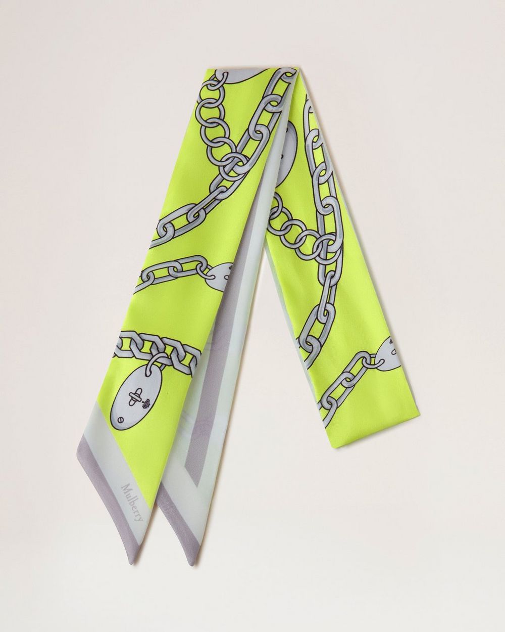 CLEARANCE 100% Mulberry green Silk Scarf Cheap Price Print Small