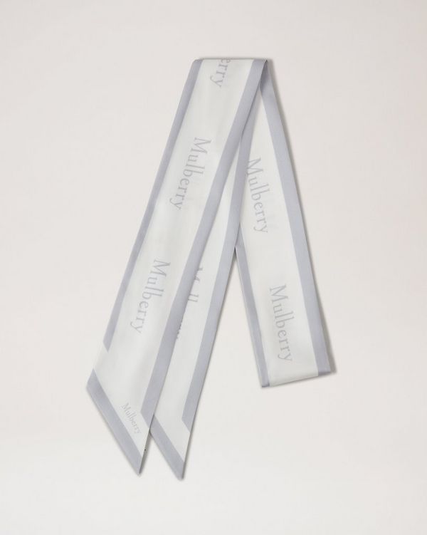 Skinny Scarf - Logo Boarder