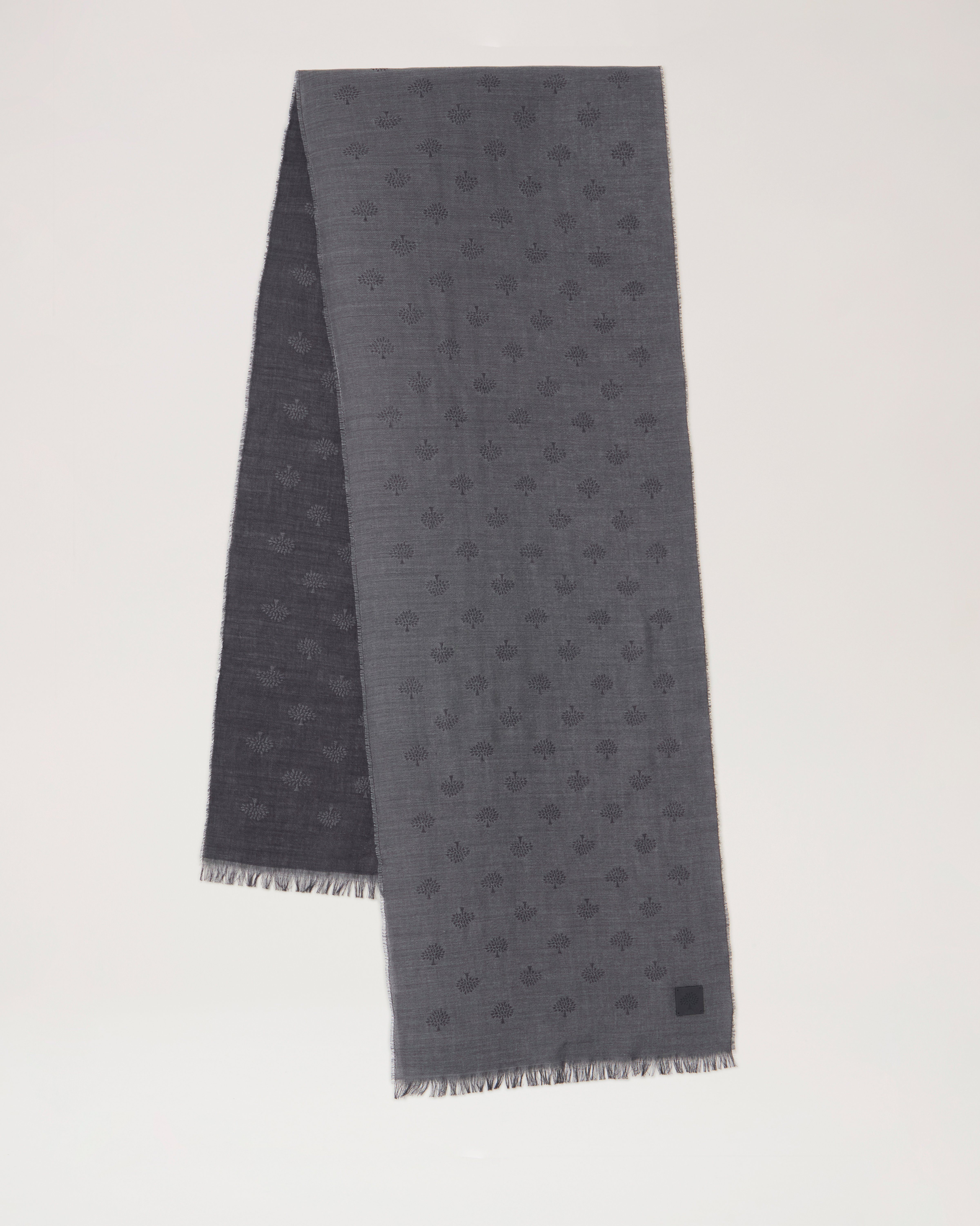 Mulberry Tree Jacquard Rectangular Scarf