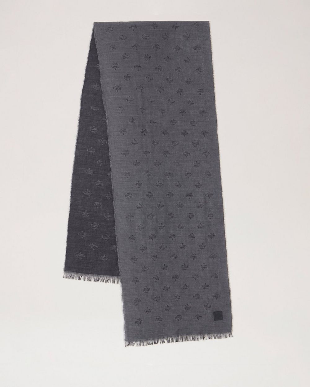 Mulberry Mulberry Tree Wool Jacquard Scarf