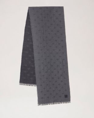 Louis Vuitton Monogram Mens Scarves, Grey