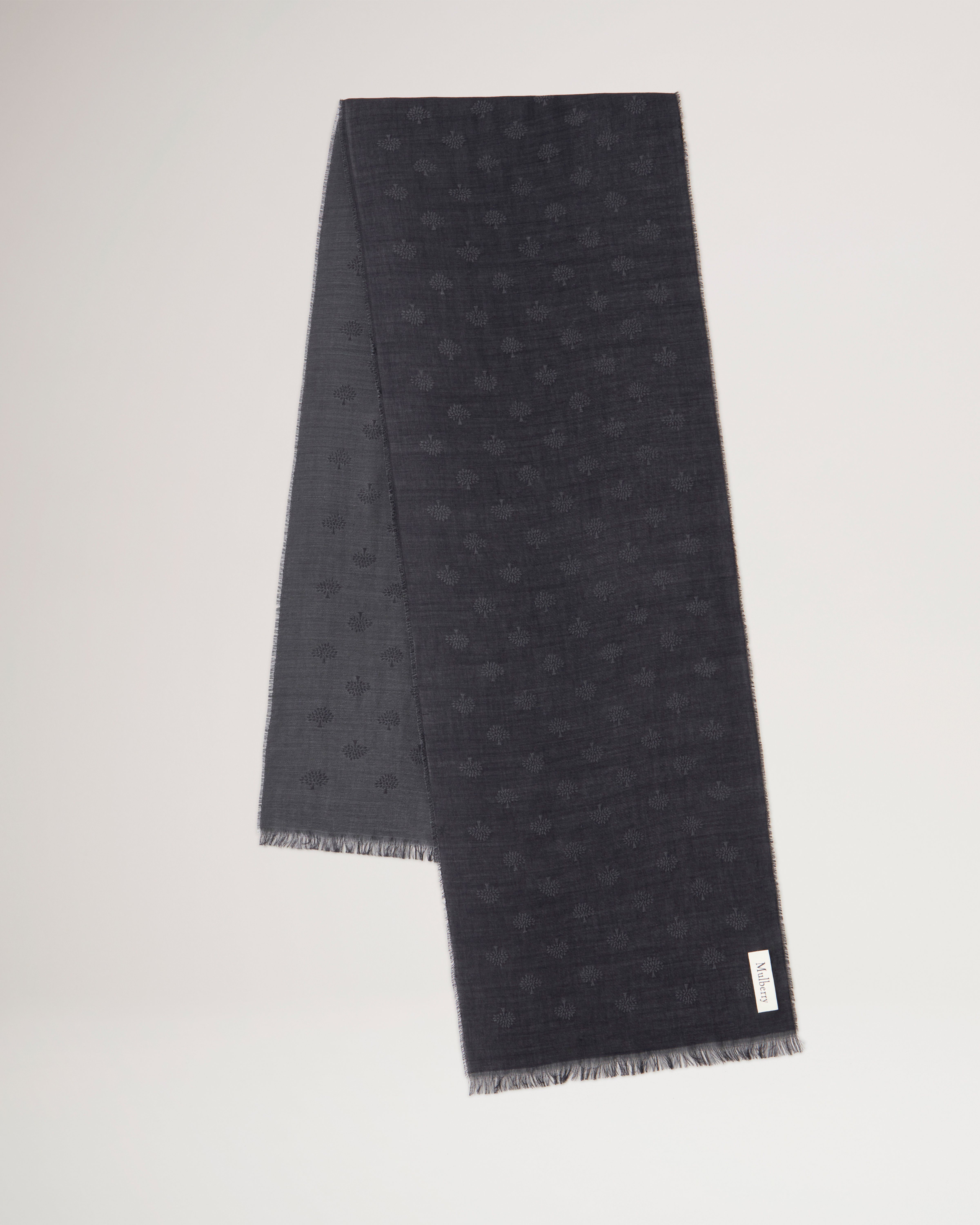 Mulberry Tree Jacquard Rectangular Scarf