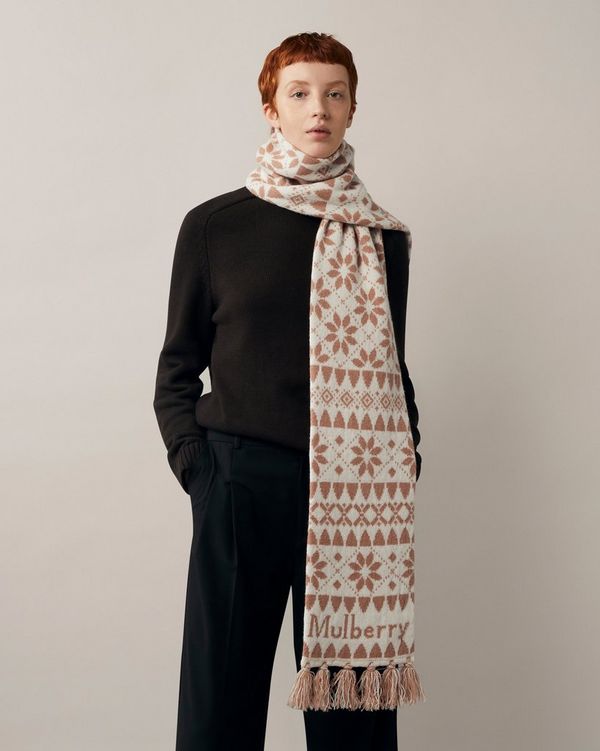 Mulberry Cashmere Scarf/Shawl –