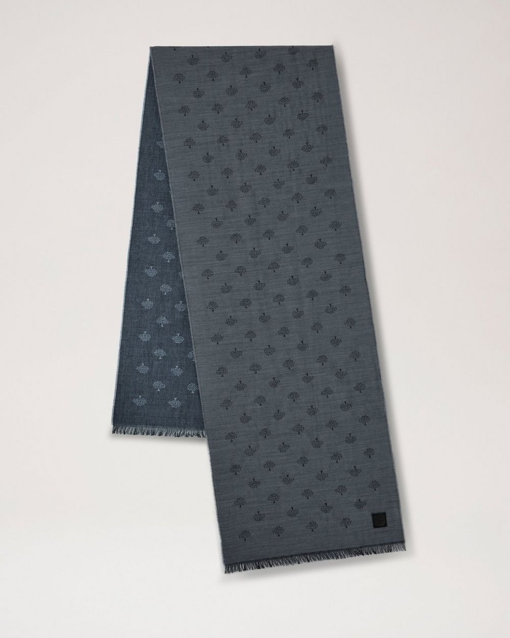 Louis Vuitton Monogram Gradient Tartan City Cashmere Scarf - Blue