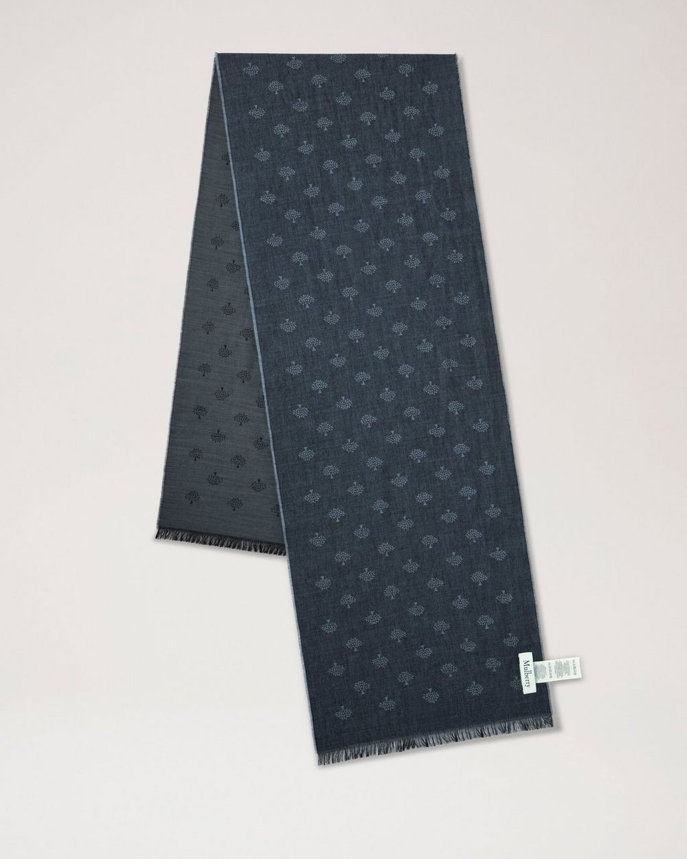 Louis Vuitton Navy Blue Wool and Cashmere Monogram Gradient Scarf Louis  Vuitton
