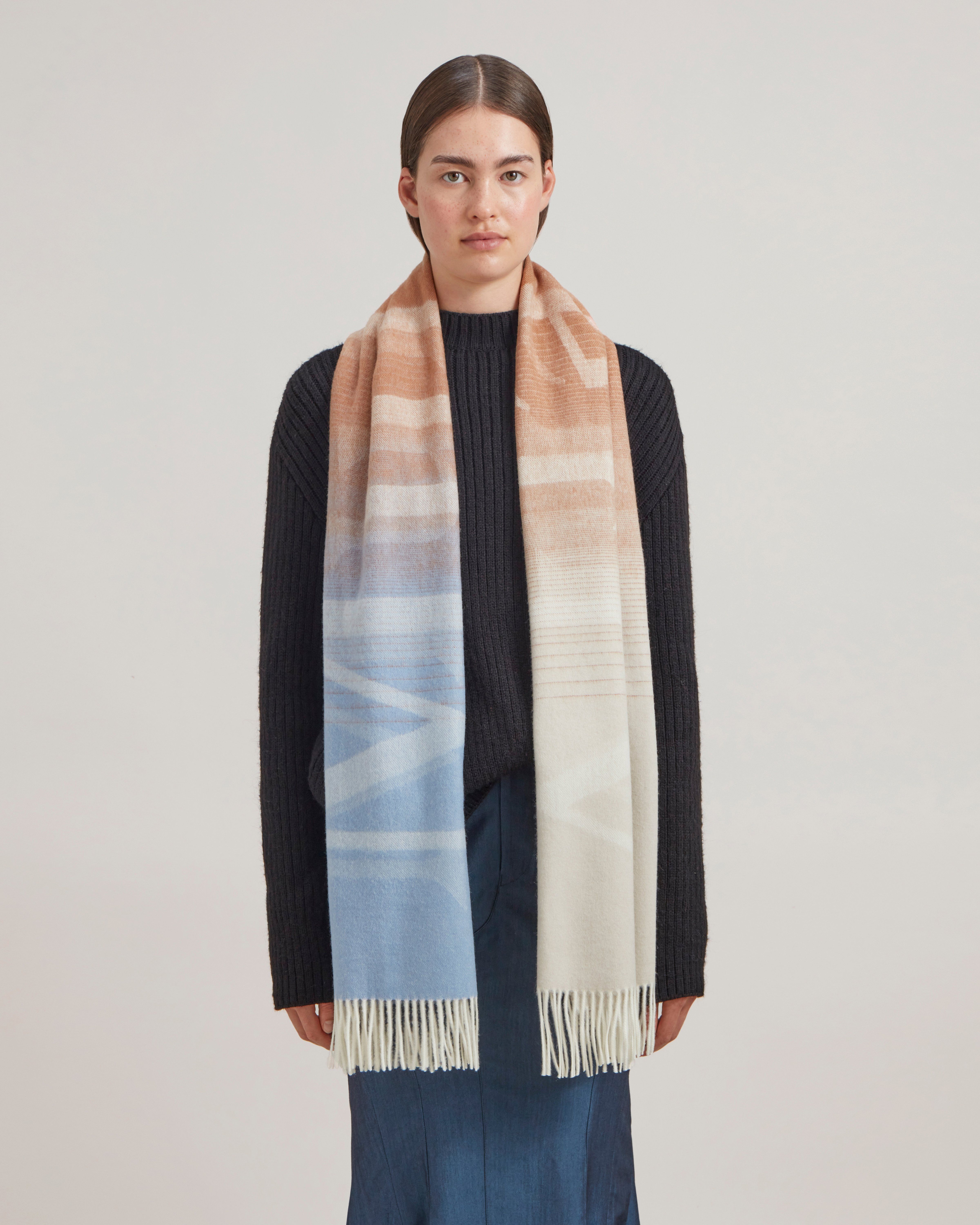 Burberry deals ombre scarf