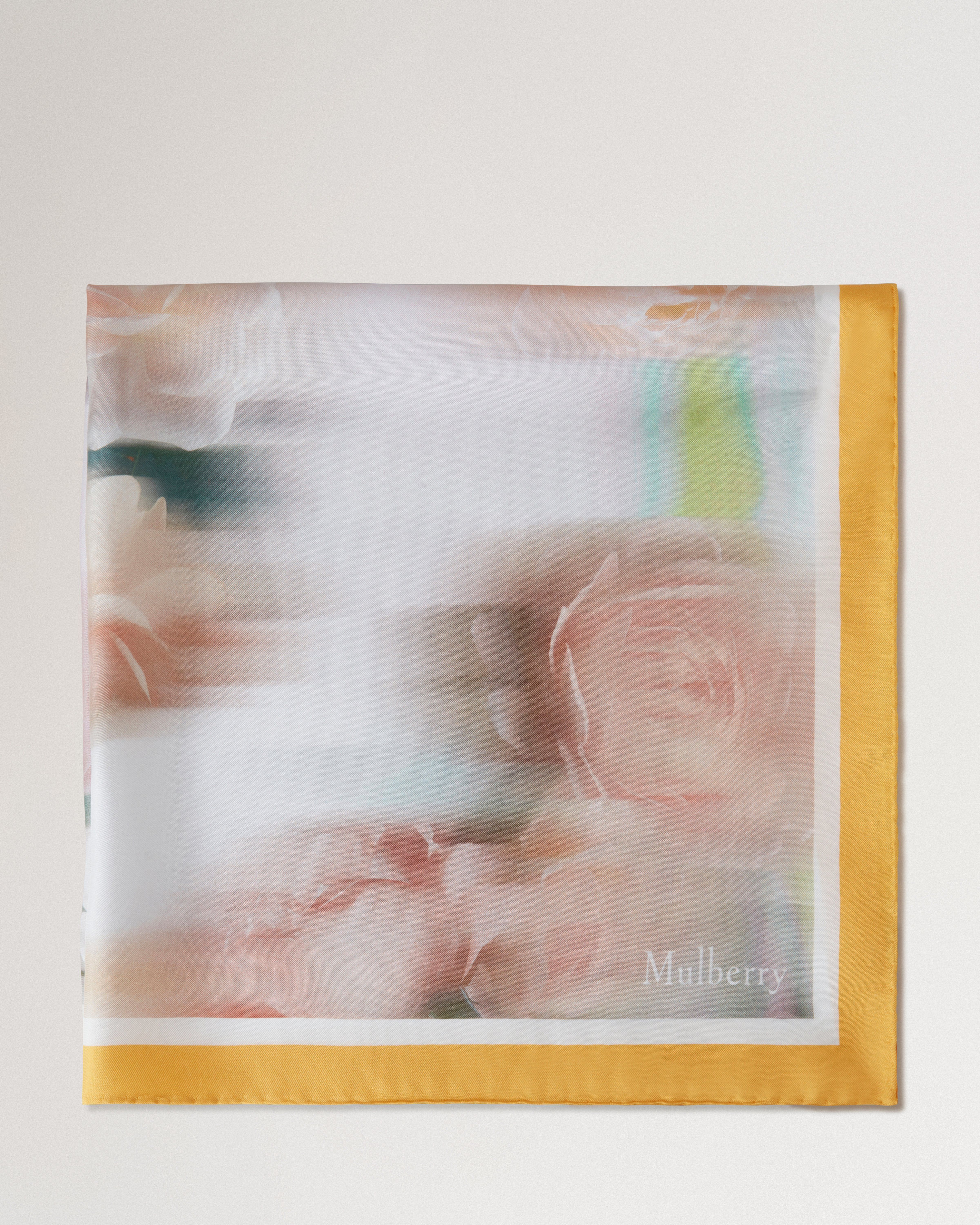 Rose & Blur Border Square
