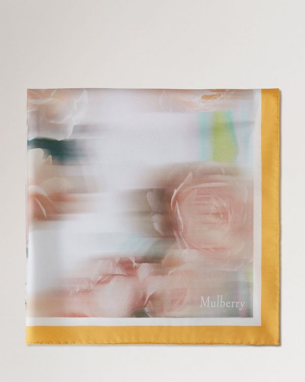 Rose & Blur Border Square