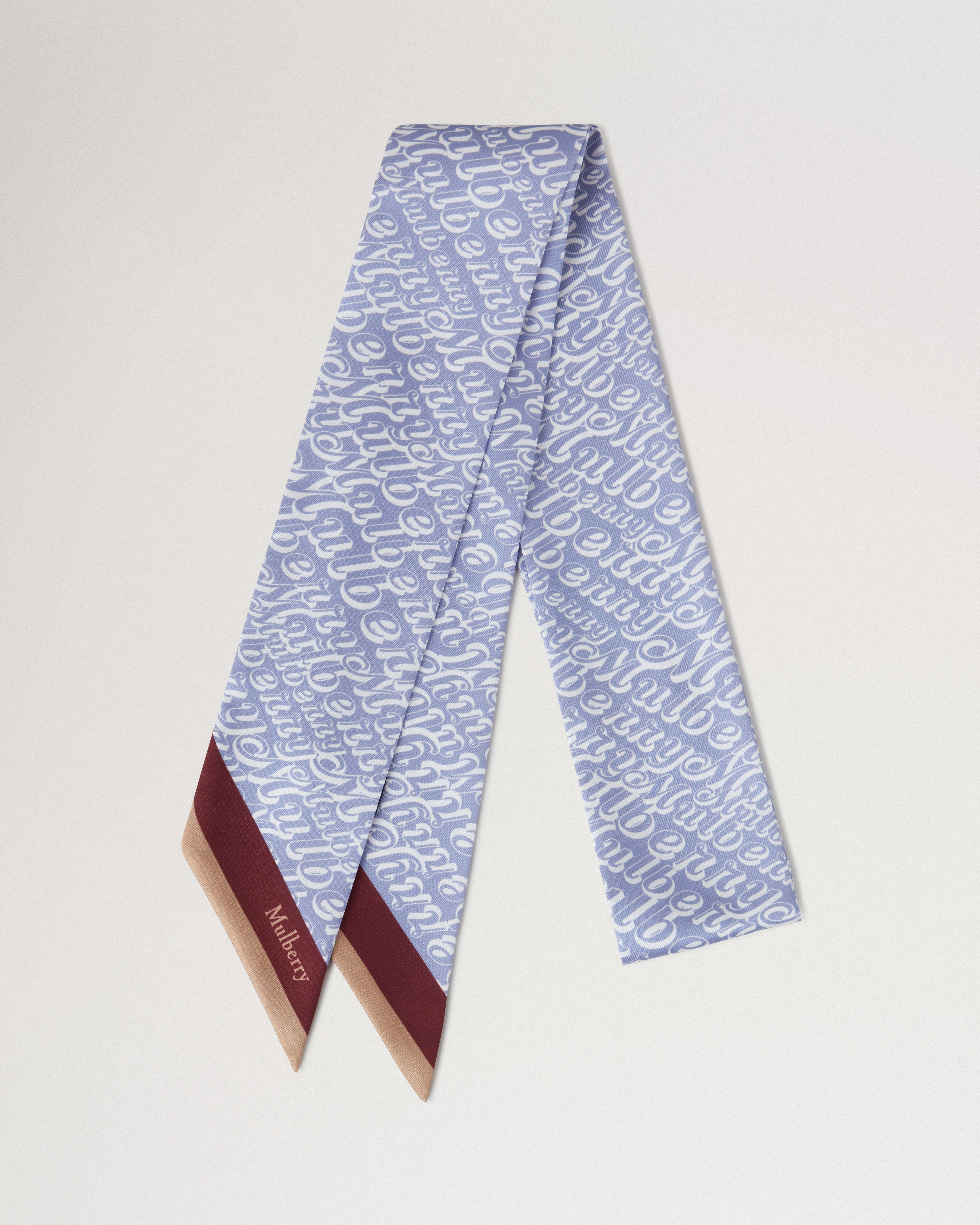 Skinny Scarf - Fantasy Mulberry Logo