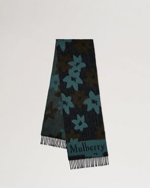 floral-jacquard-scarf-black-kingfisher-blue-wool-blend