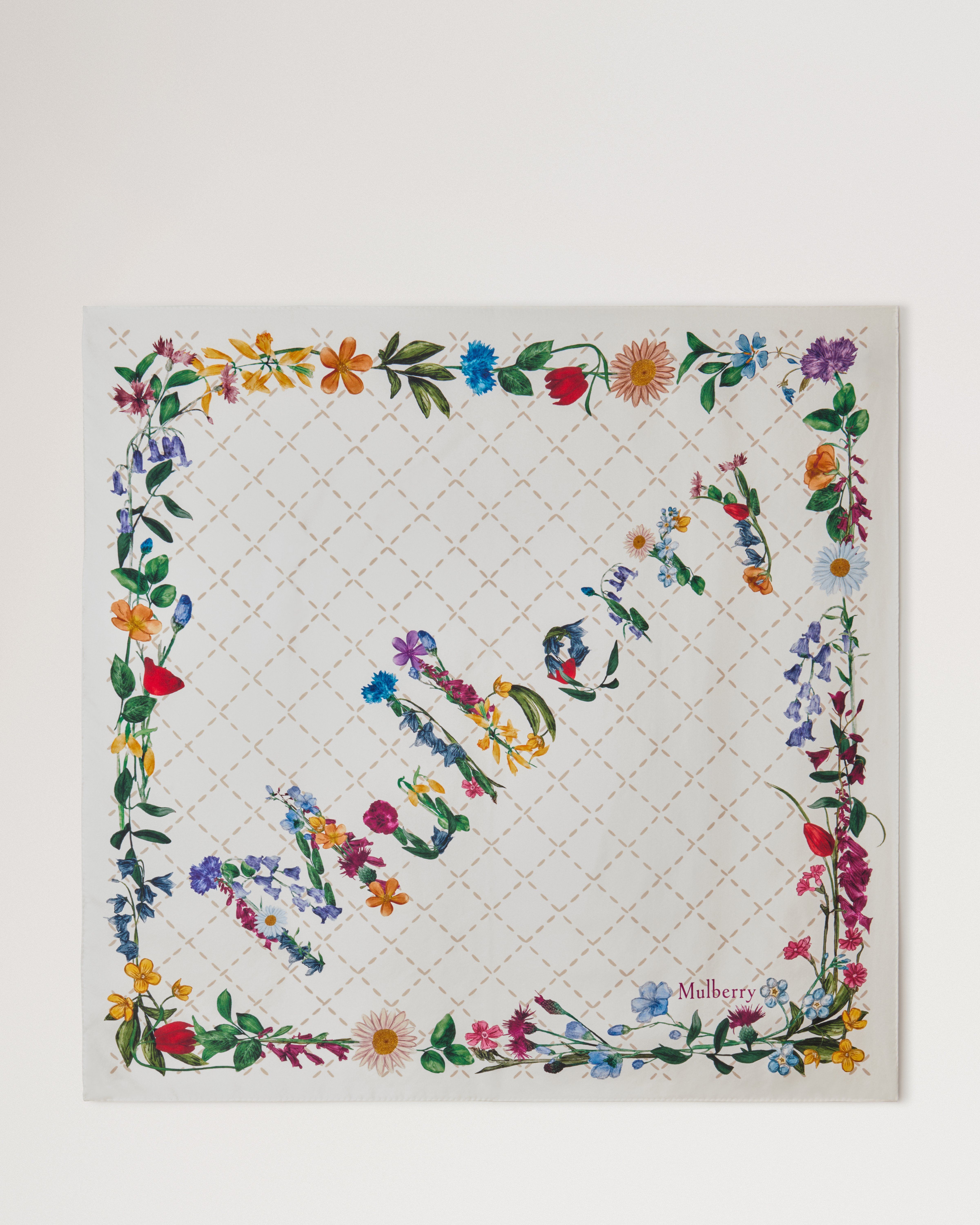 Square Scarf - Wild Floral