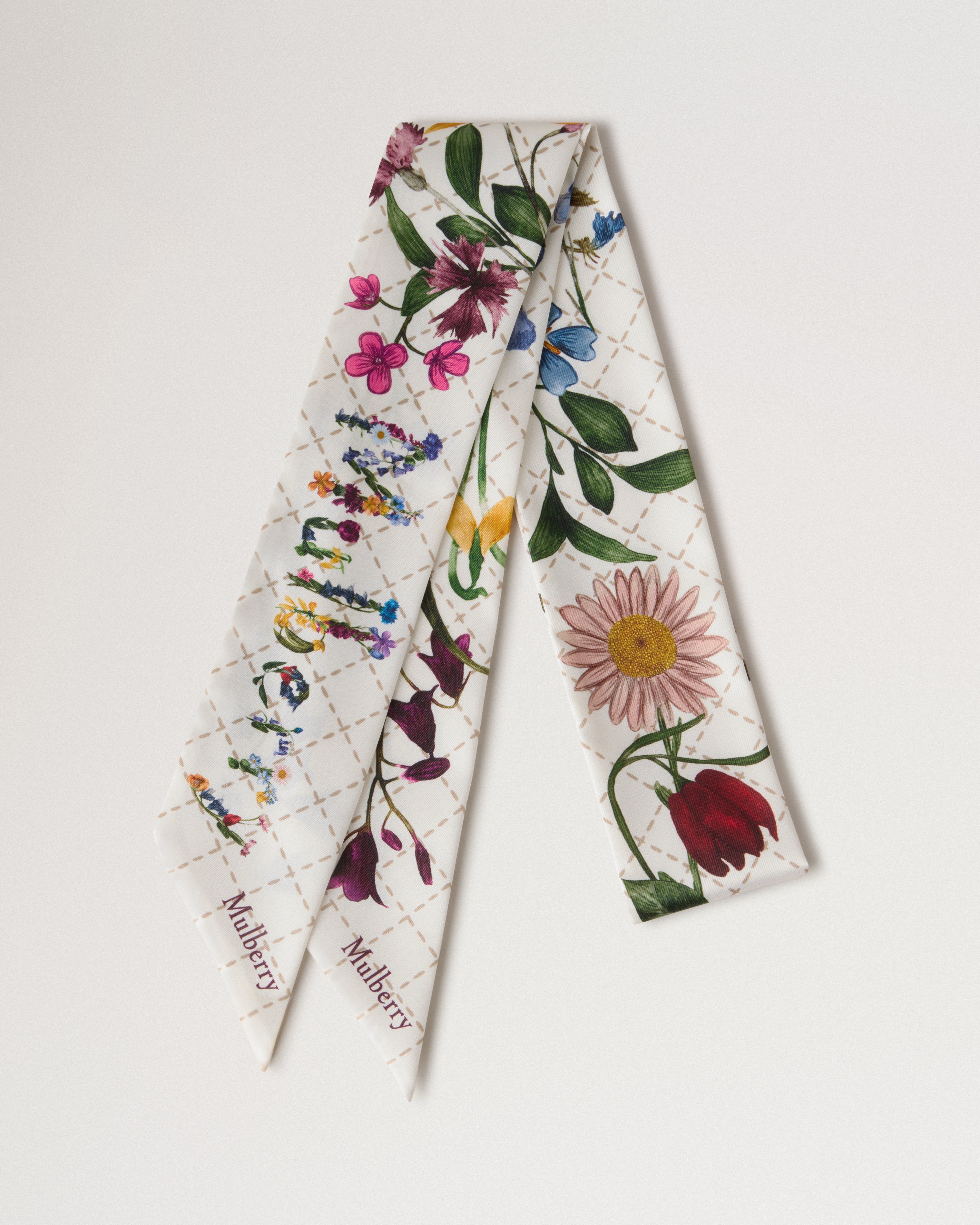 Skinny Scarf - Wild Floral