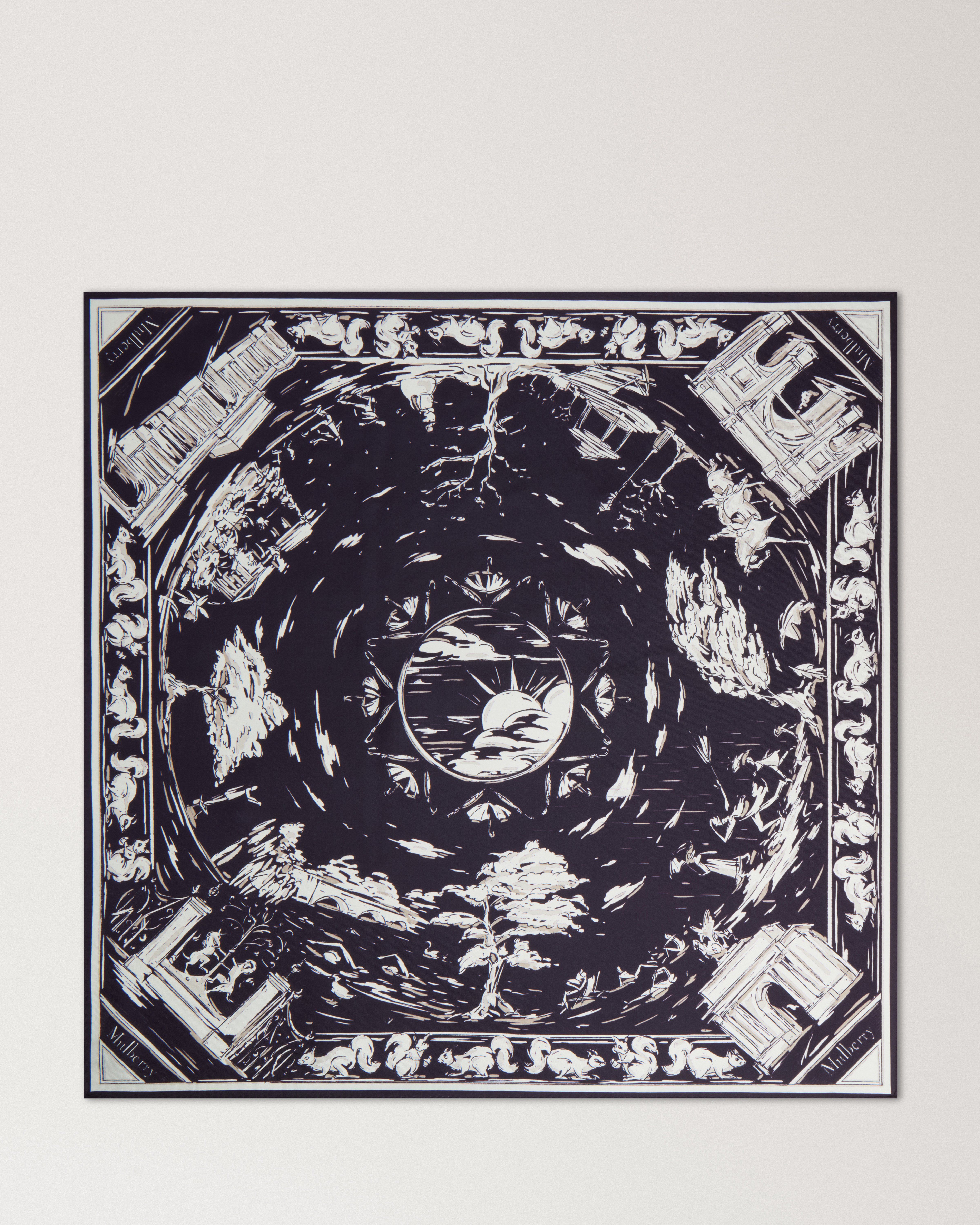 スクエアスカーフ - ブリティッシュ パーク