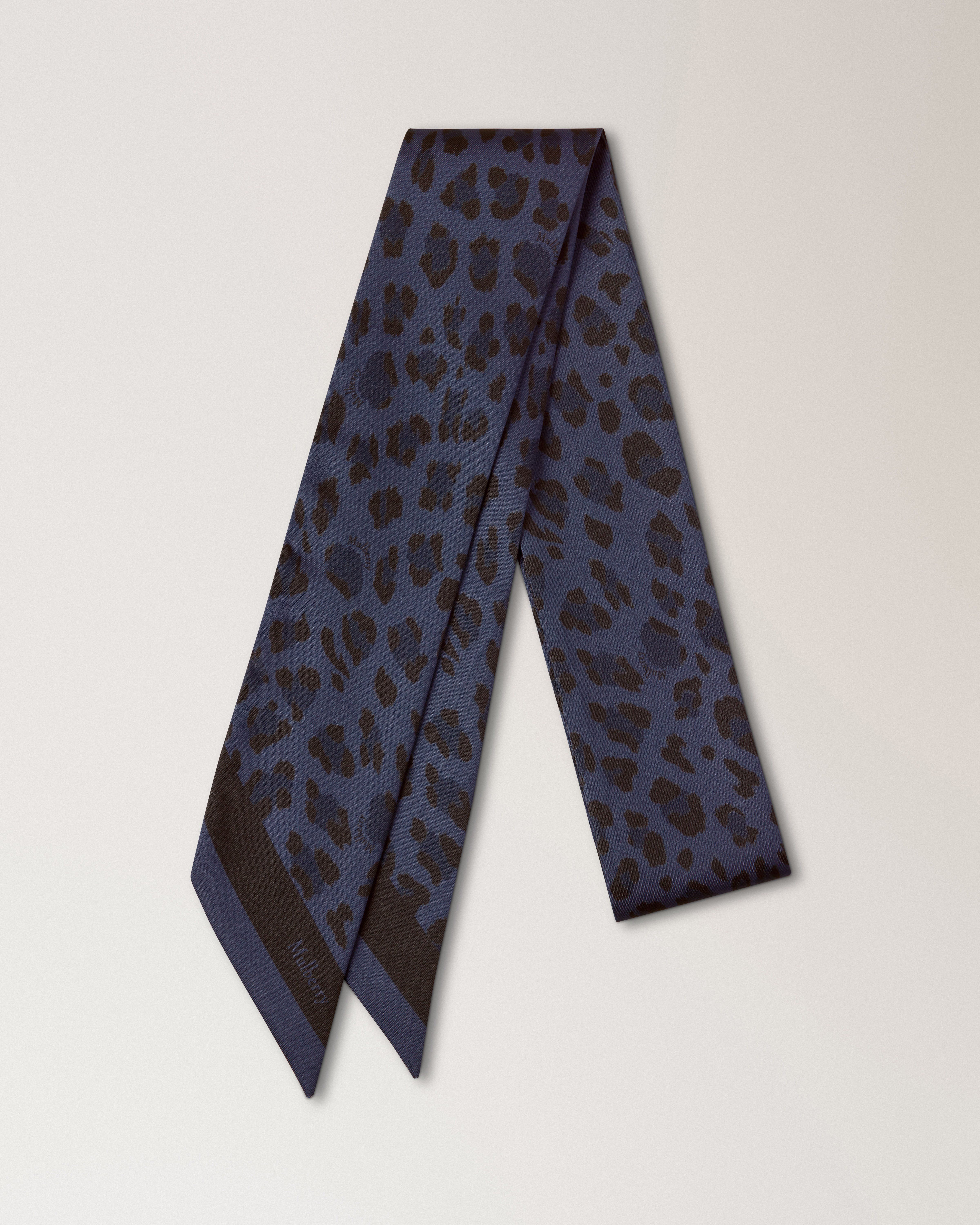 Schmaler Schal – Leopard