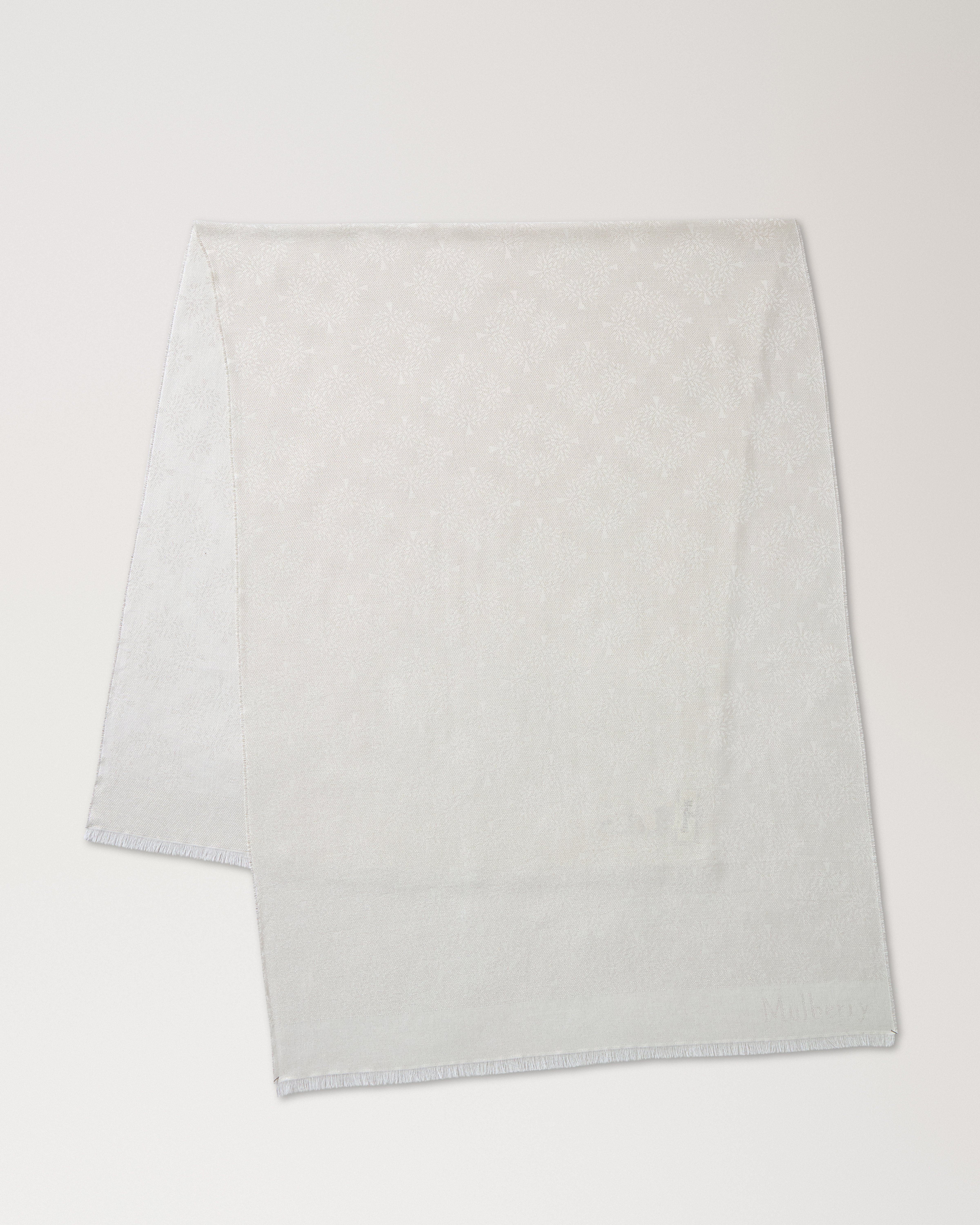 Pashmina mit Mulberry Baumlogo