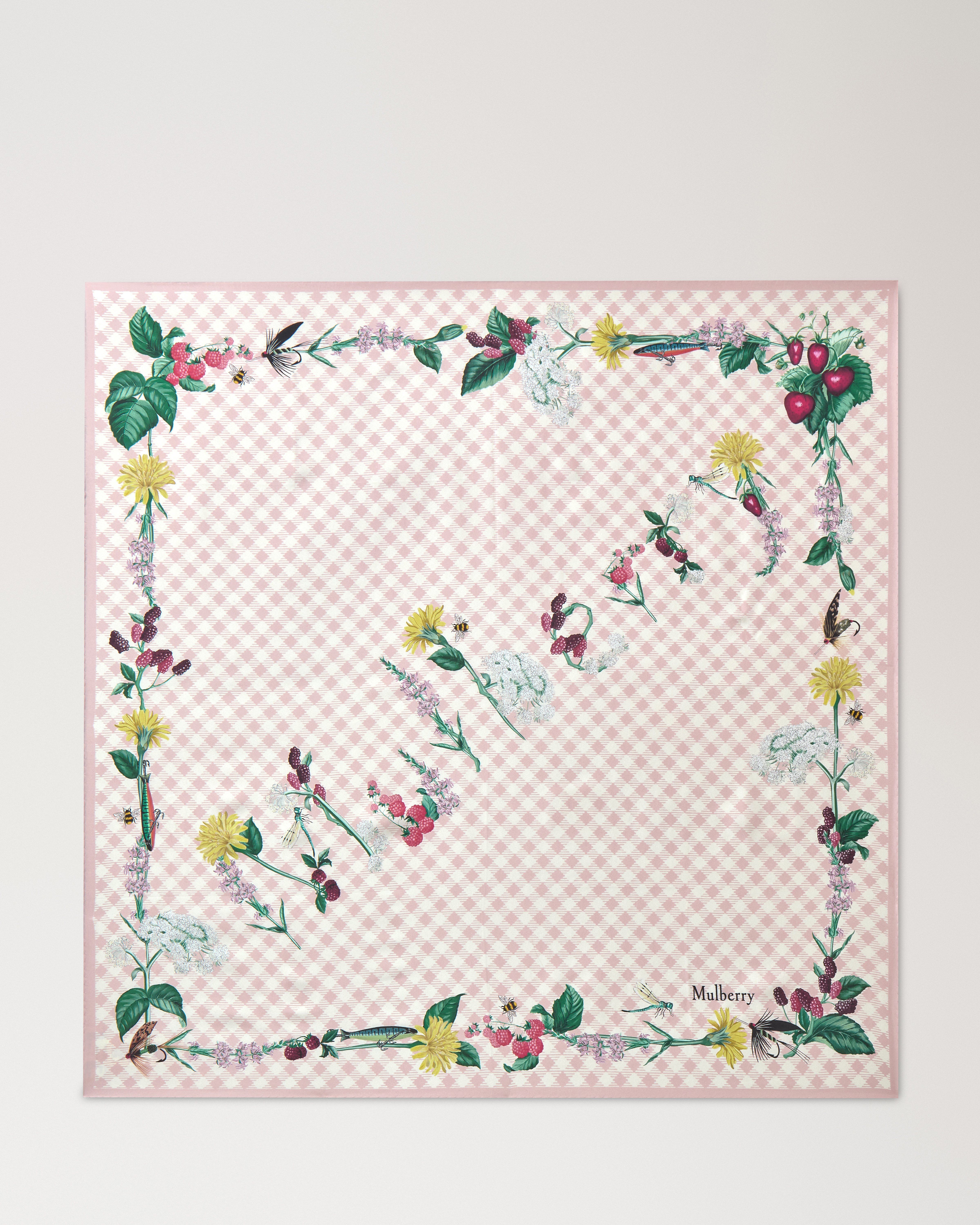 Large Square Scarf - Riverside Floral