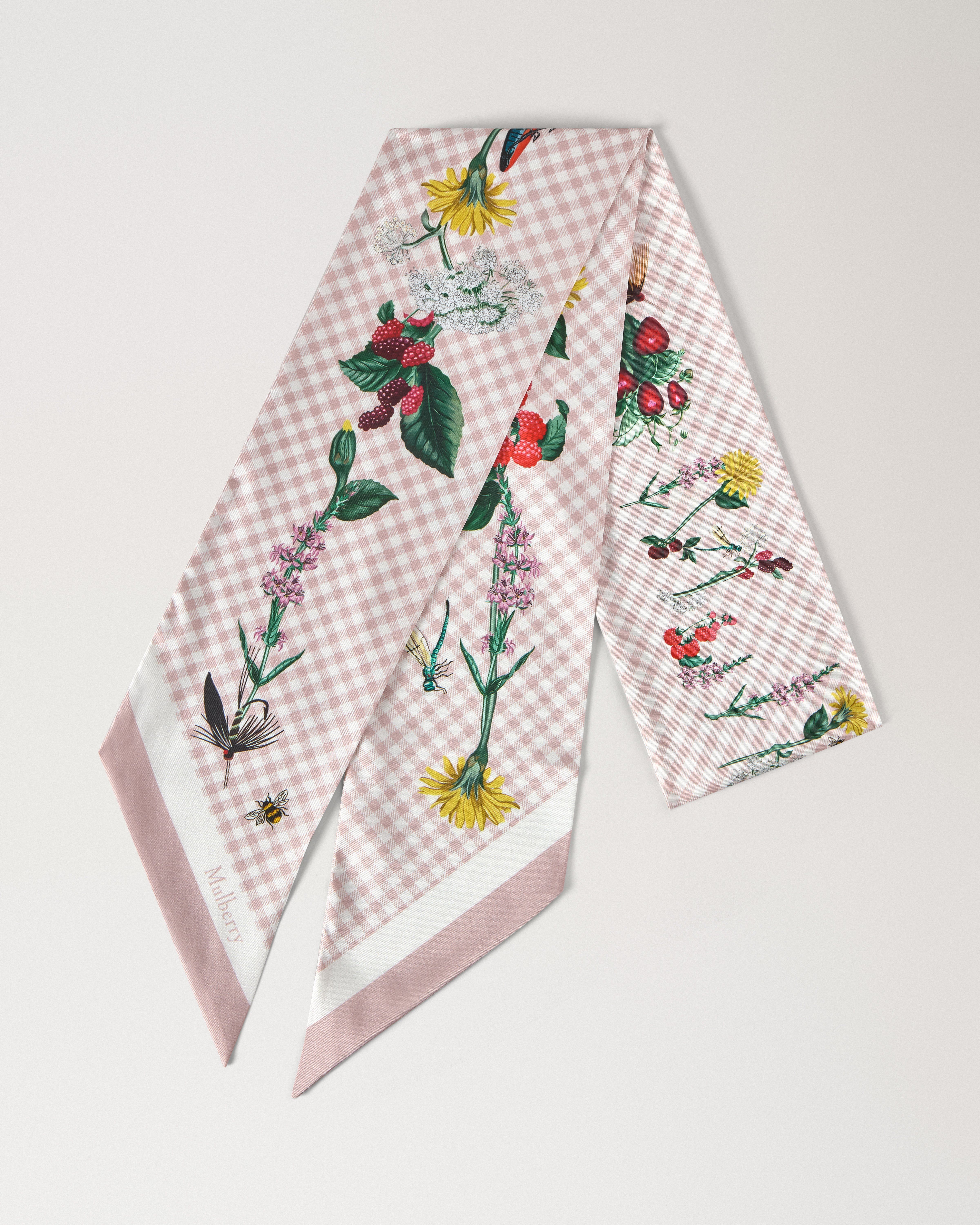 Large Skinny Scarf - Riverside Floral