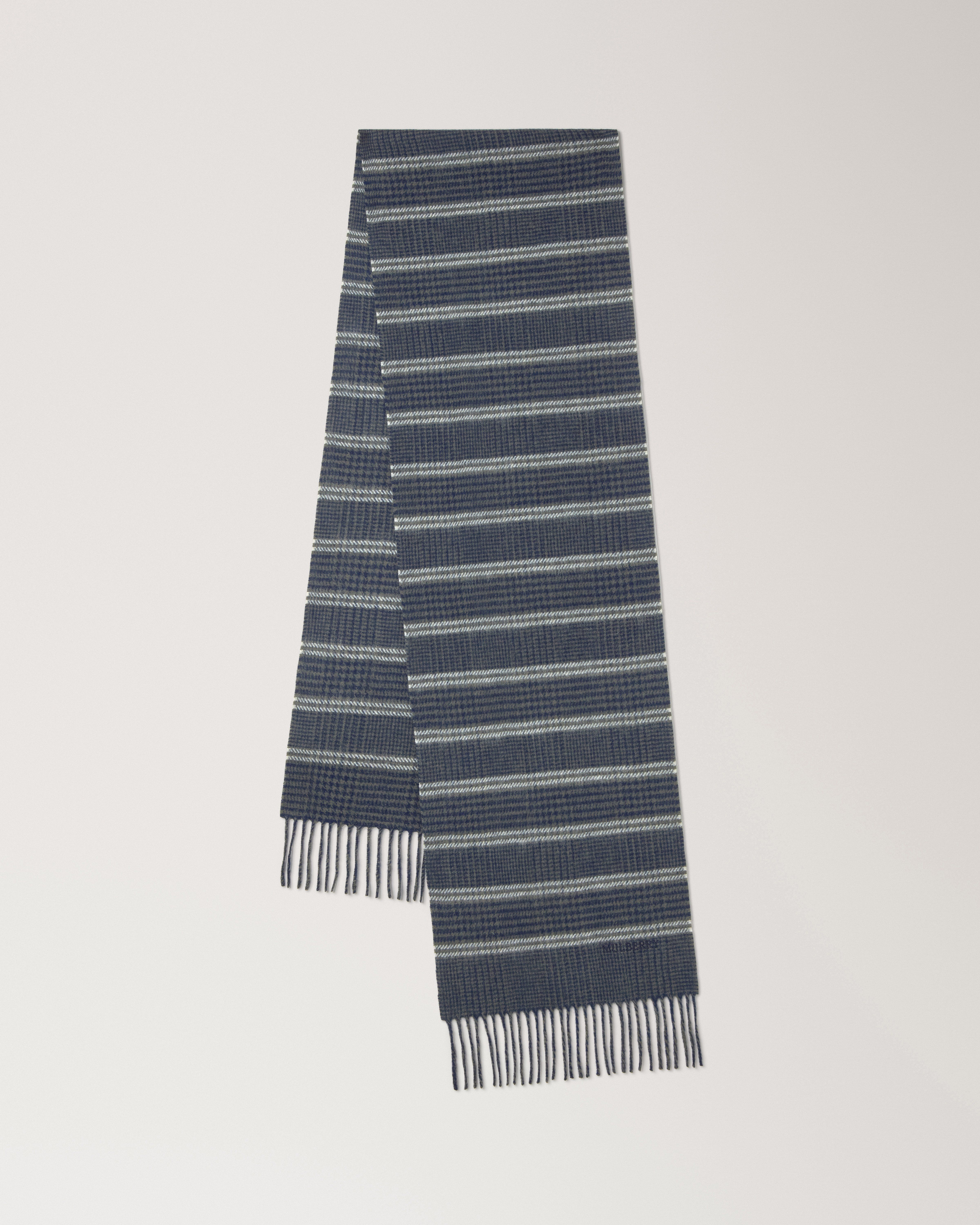 Modern Check Scarf