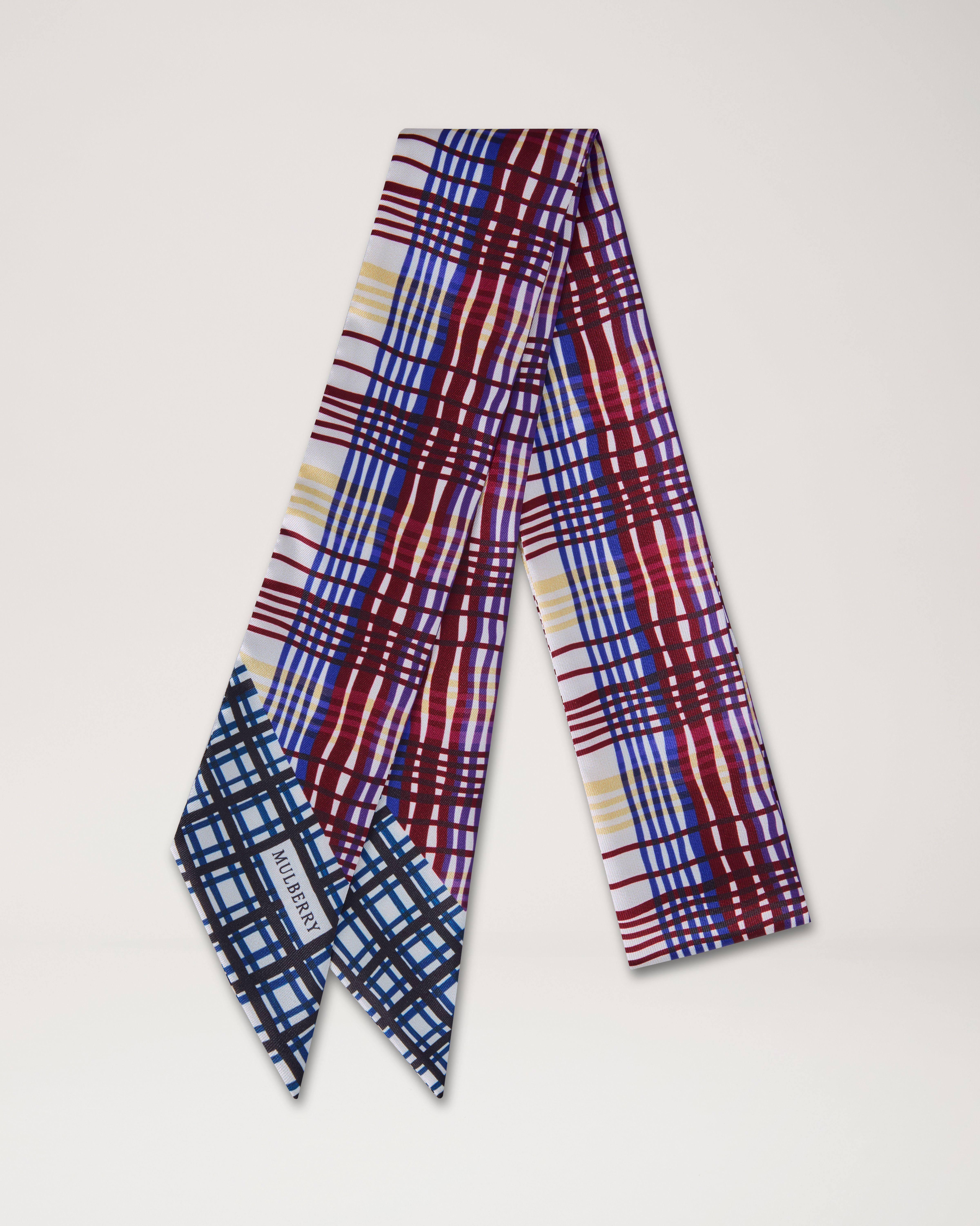 Skinny Scarf - Carnival Check