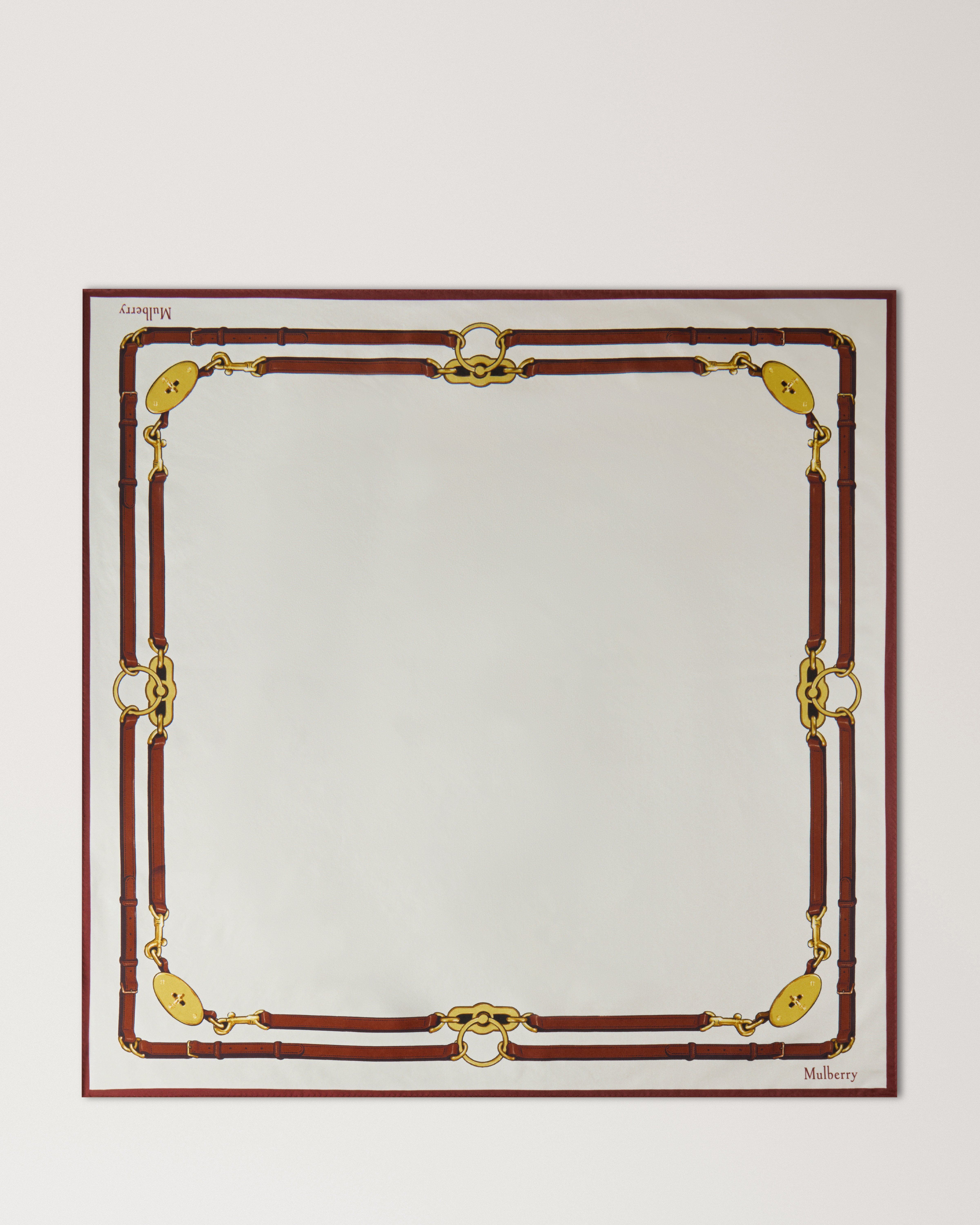 Square Scarf - Belted Border