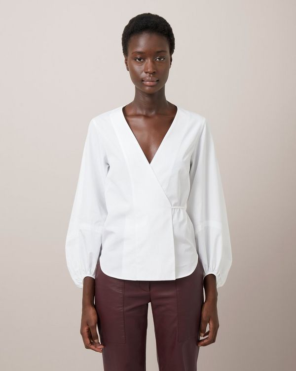 Paul Smith WOMENS White Button Down Shirt selling Top Size 42