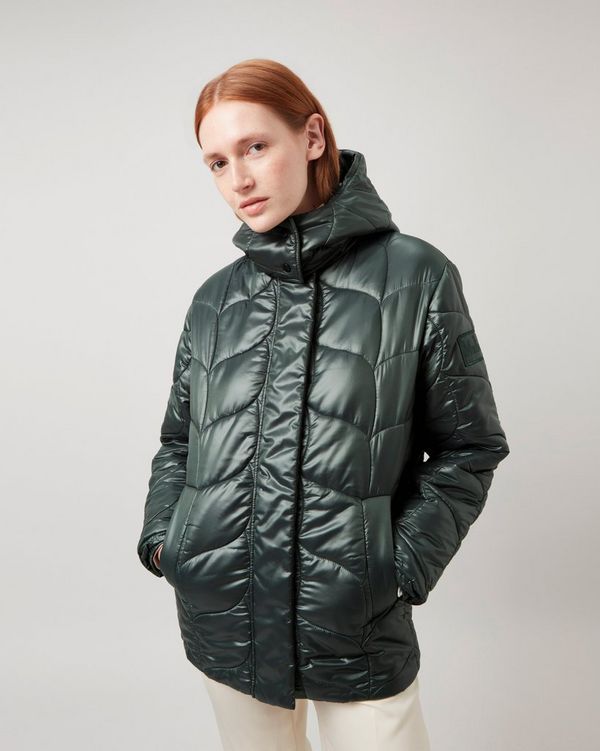 Puffer Jacket - Dark green - Ladies