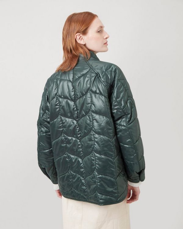 Quilted on sale shell jacket