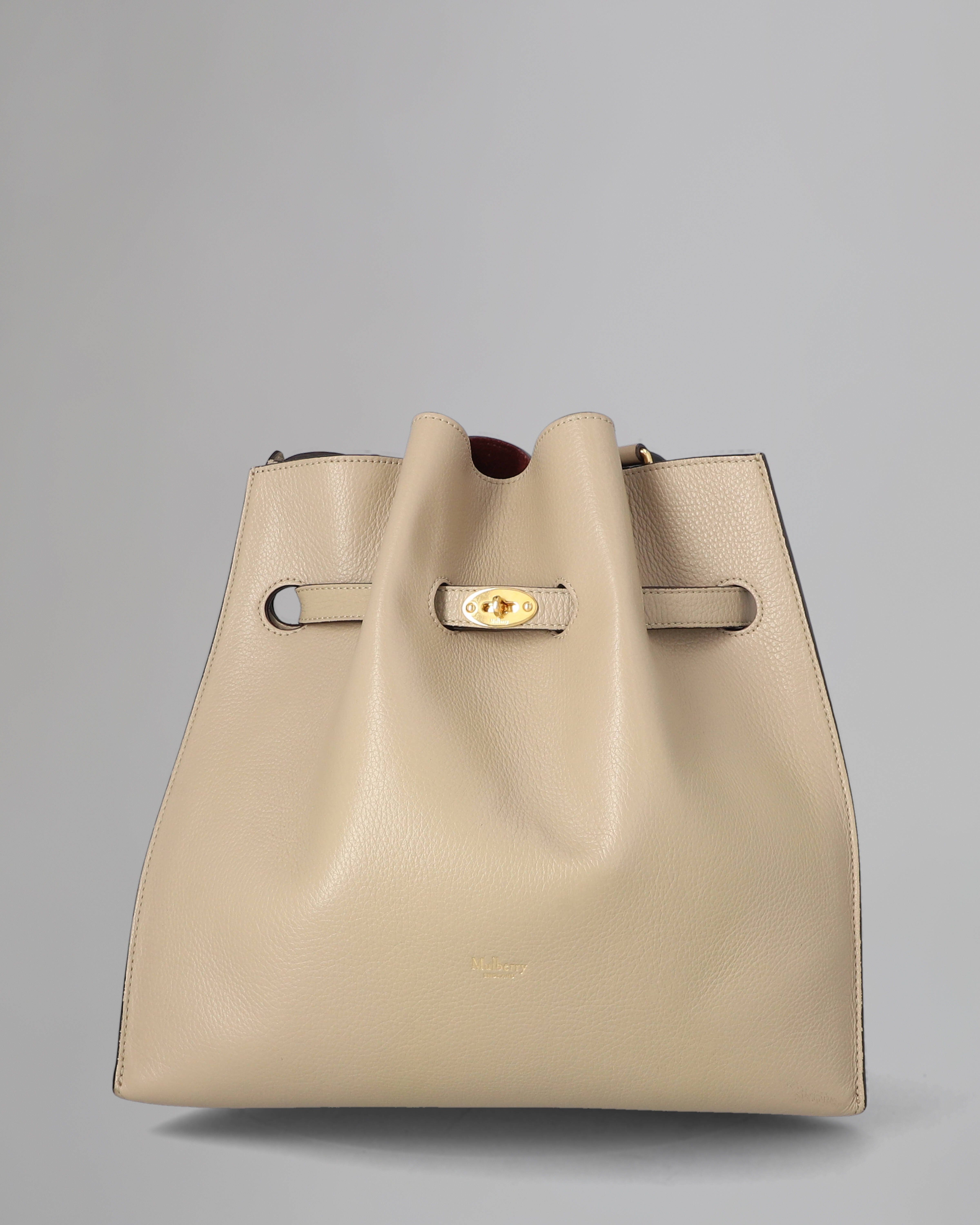 Mulberry | Small Tyndale | Pre-Loved | Dune Small Classic Grain