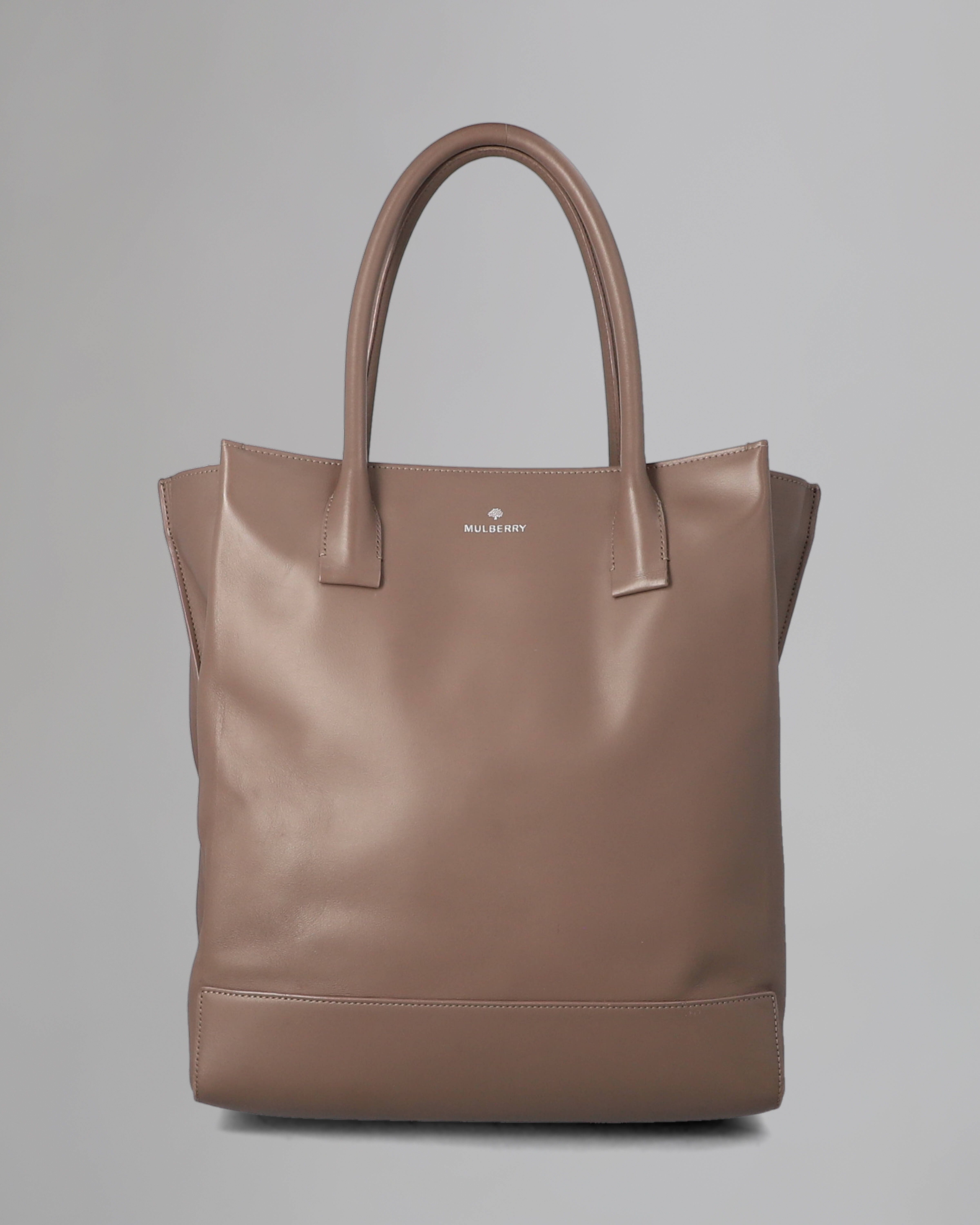 Mulberry | Arundel Tote | Pre-Loved | Taupe Calf Nappa | Pre-Loved 