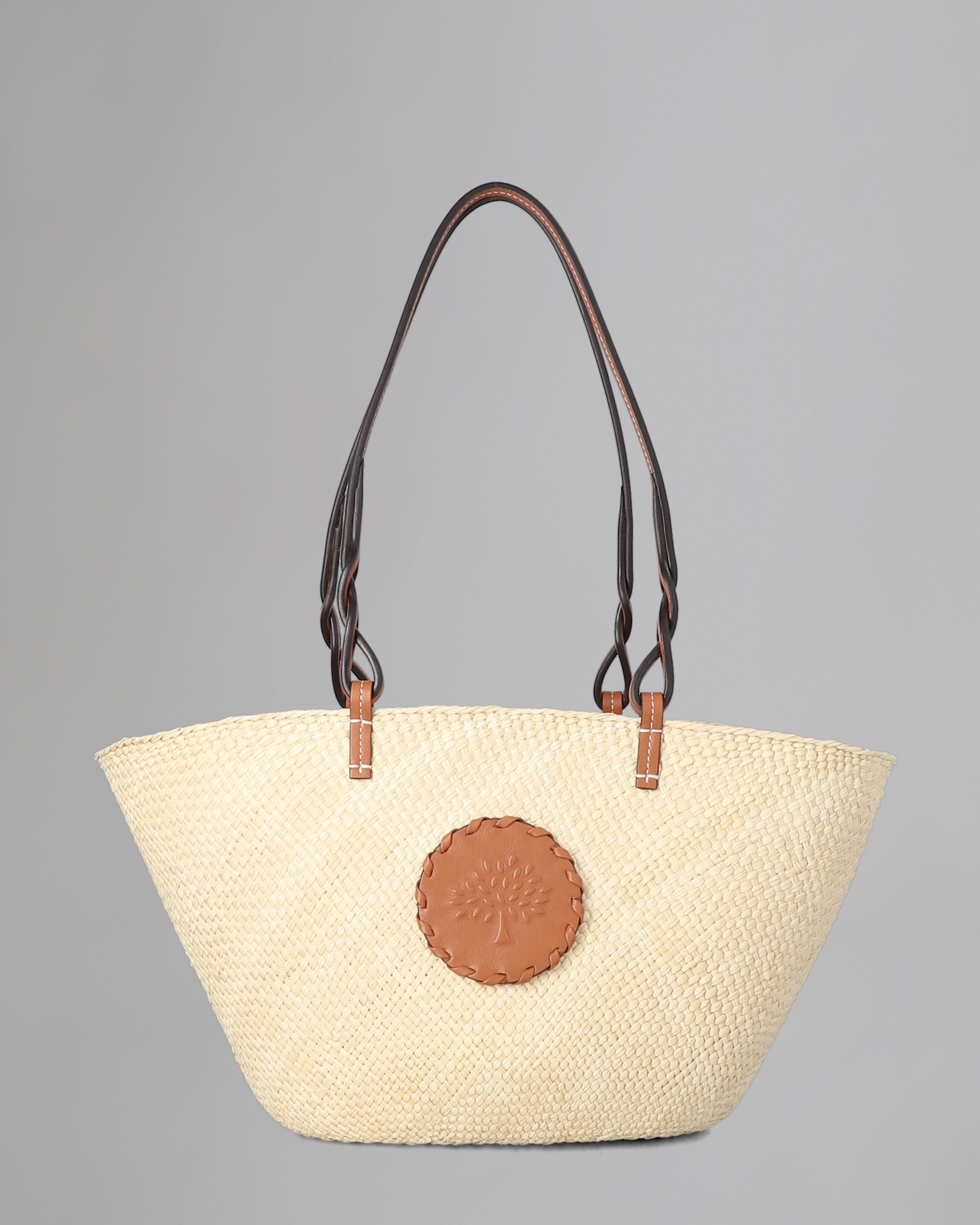 Raffia Basket Tote