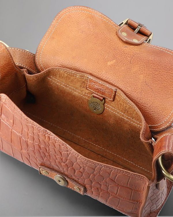 Mulberry | Pasadena | Pre-Loved | Oak Printed Veg Tanned Leather