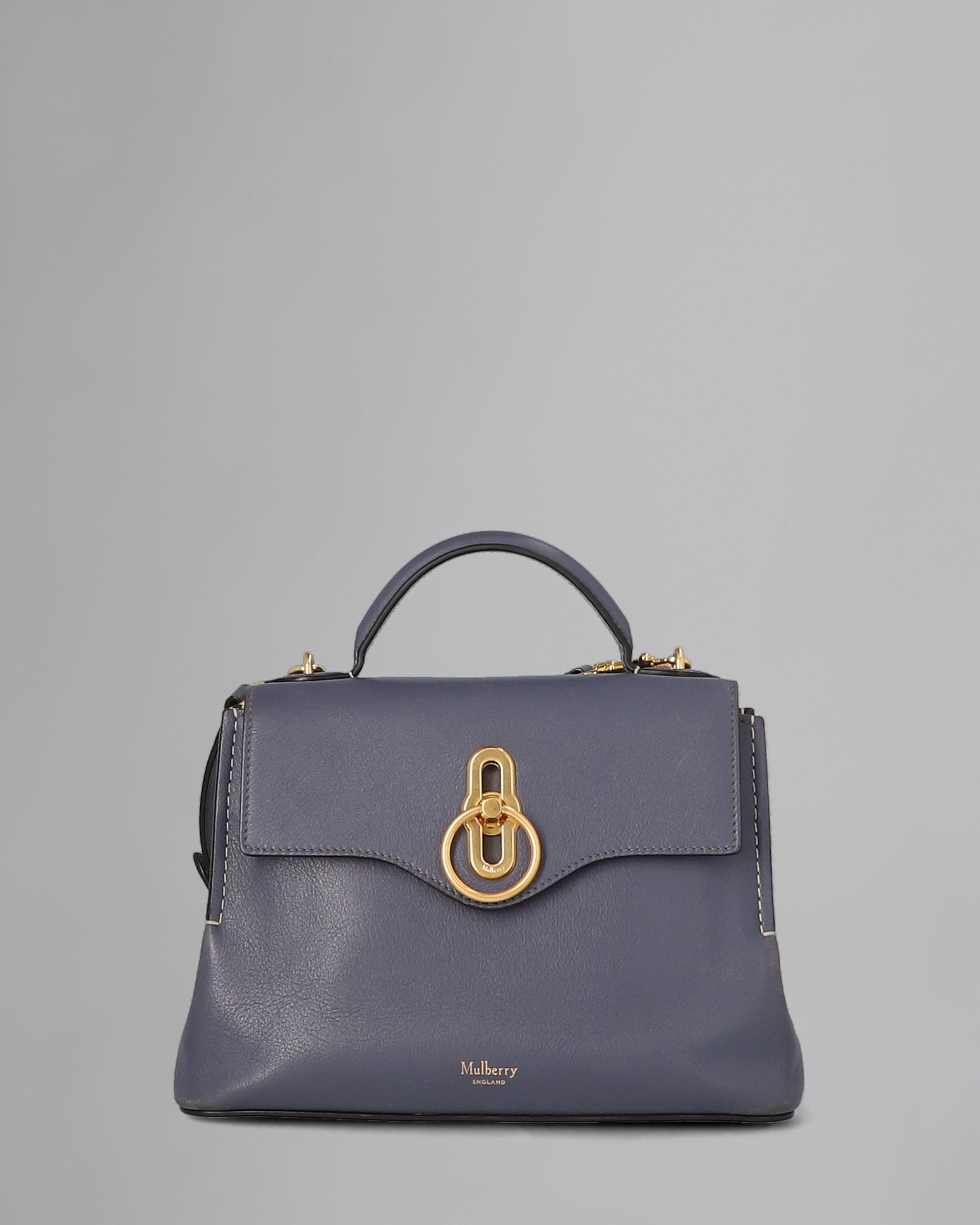 Mulberry | Mini Seaton | Pre-Loved | Elephant Silky Calf