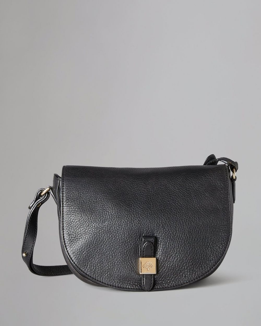 Mulberry Tessie Clutch in Black Small Soft Grain Leather - SOLD