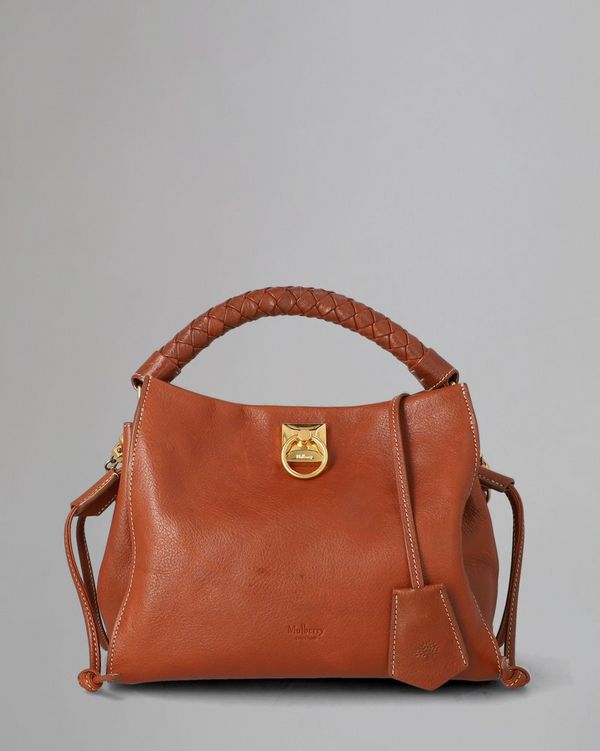 Small Iris Pre Loved Oak NVT Pre Loved Bags Mulberry