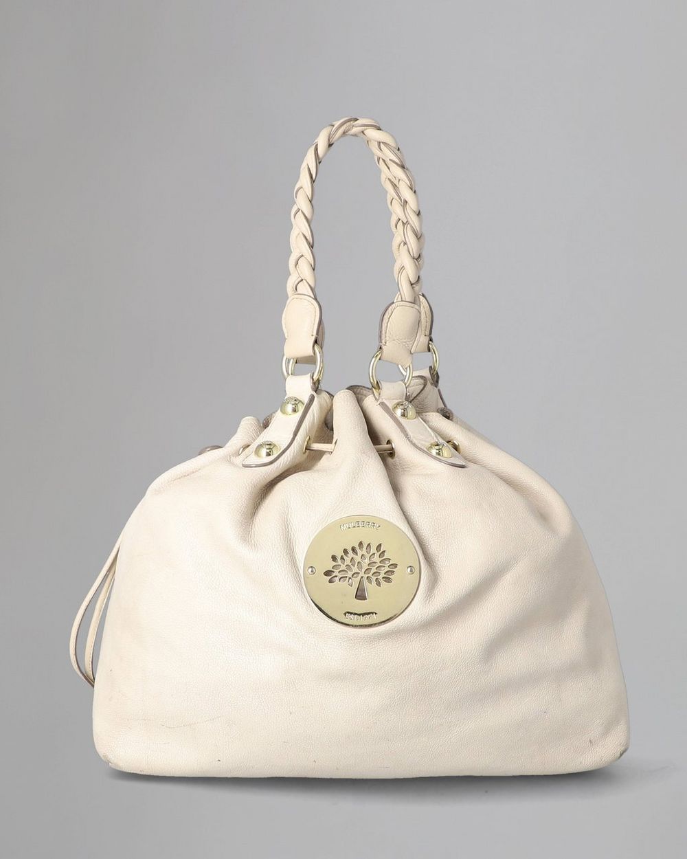 Daria Drawstring Tote | Pre-Loved | Ivory Soft Spongy | Pre-Loved Women ...