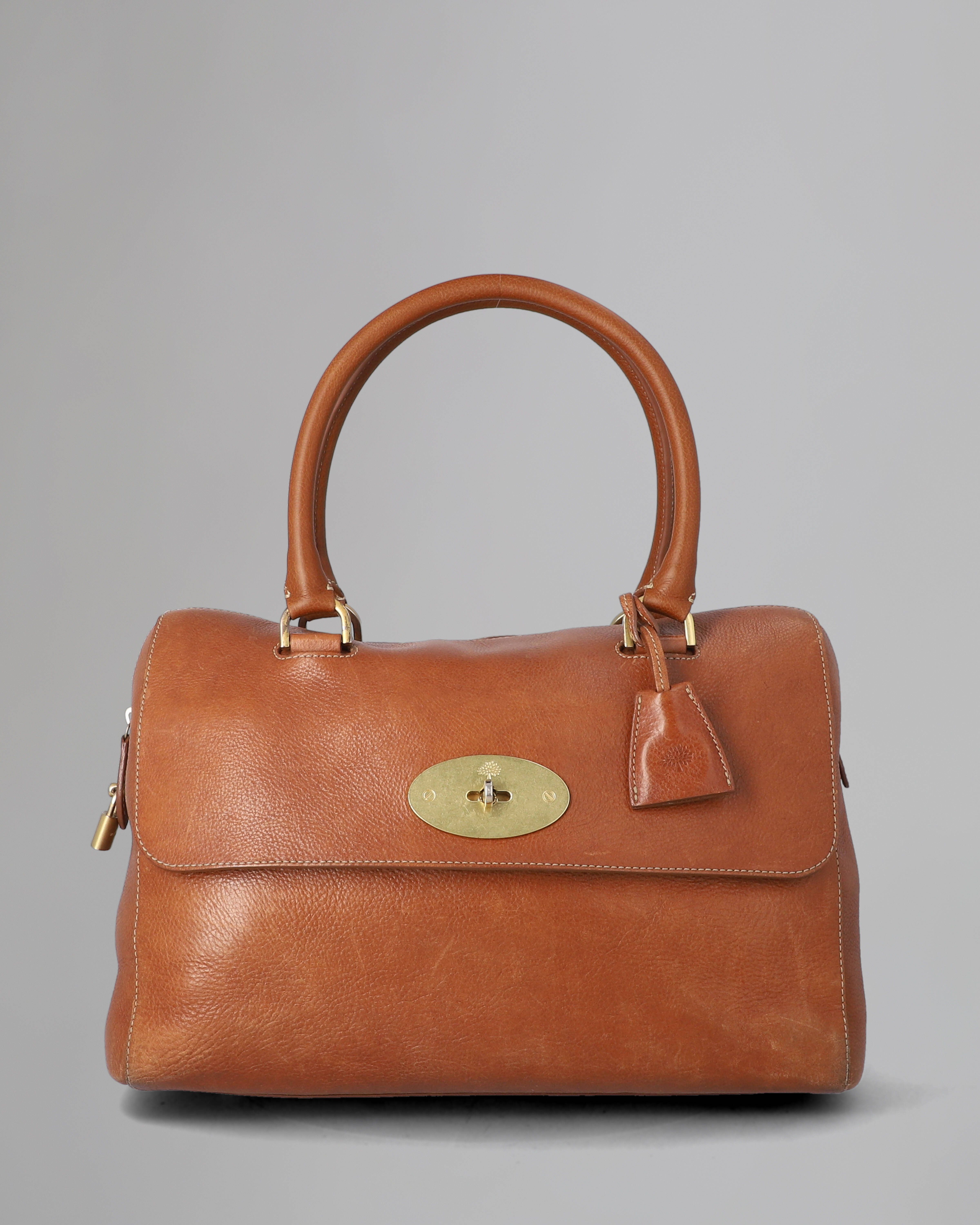 Mulberry Del Rey leather handbag - Red