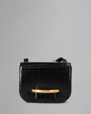 selwood-pre-loved-black-polished-embossed-croc
