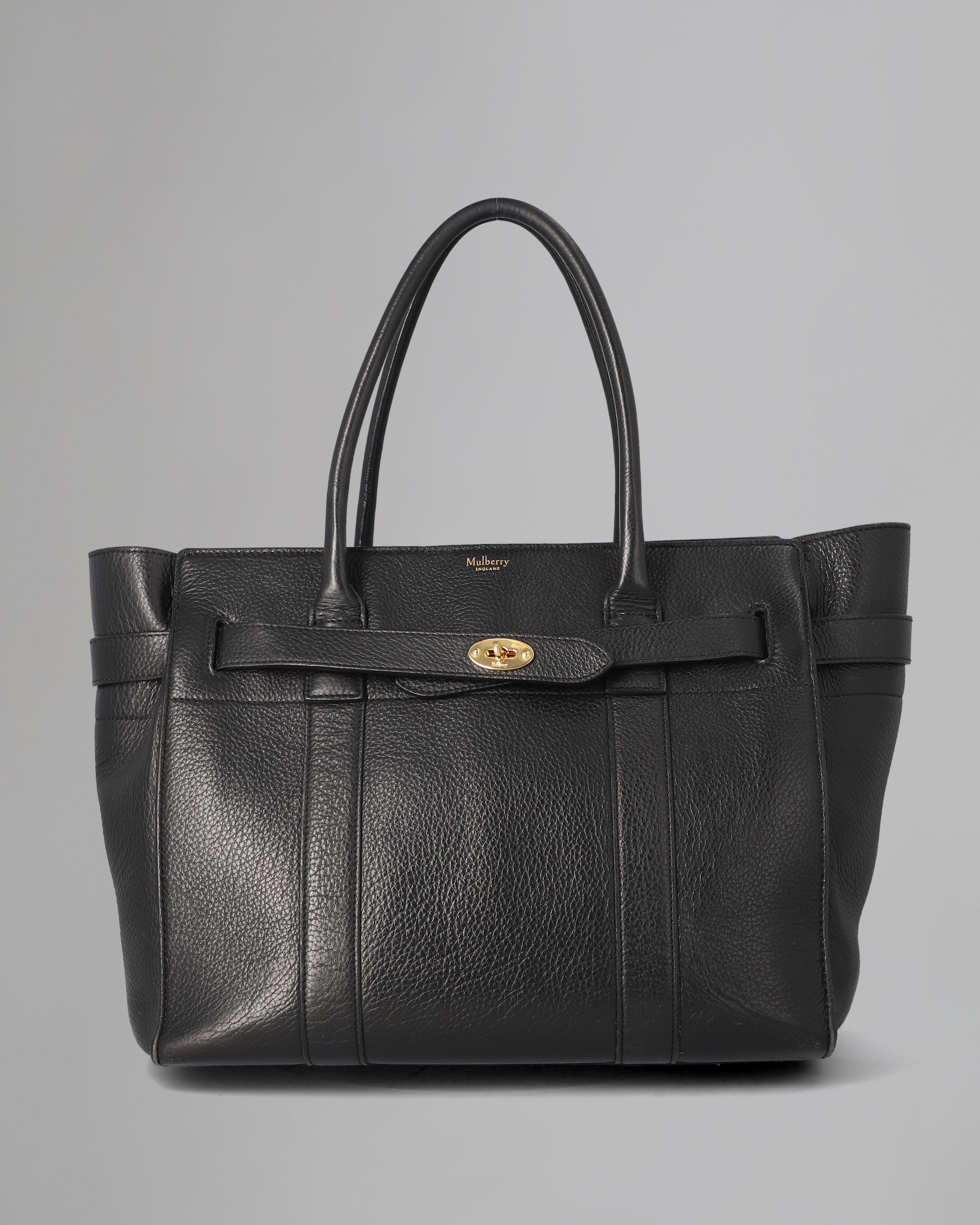 Zipped Bayswater Pre Loved Black Black Small Classic Grain Pre