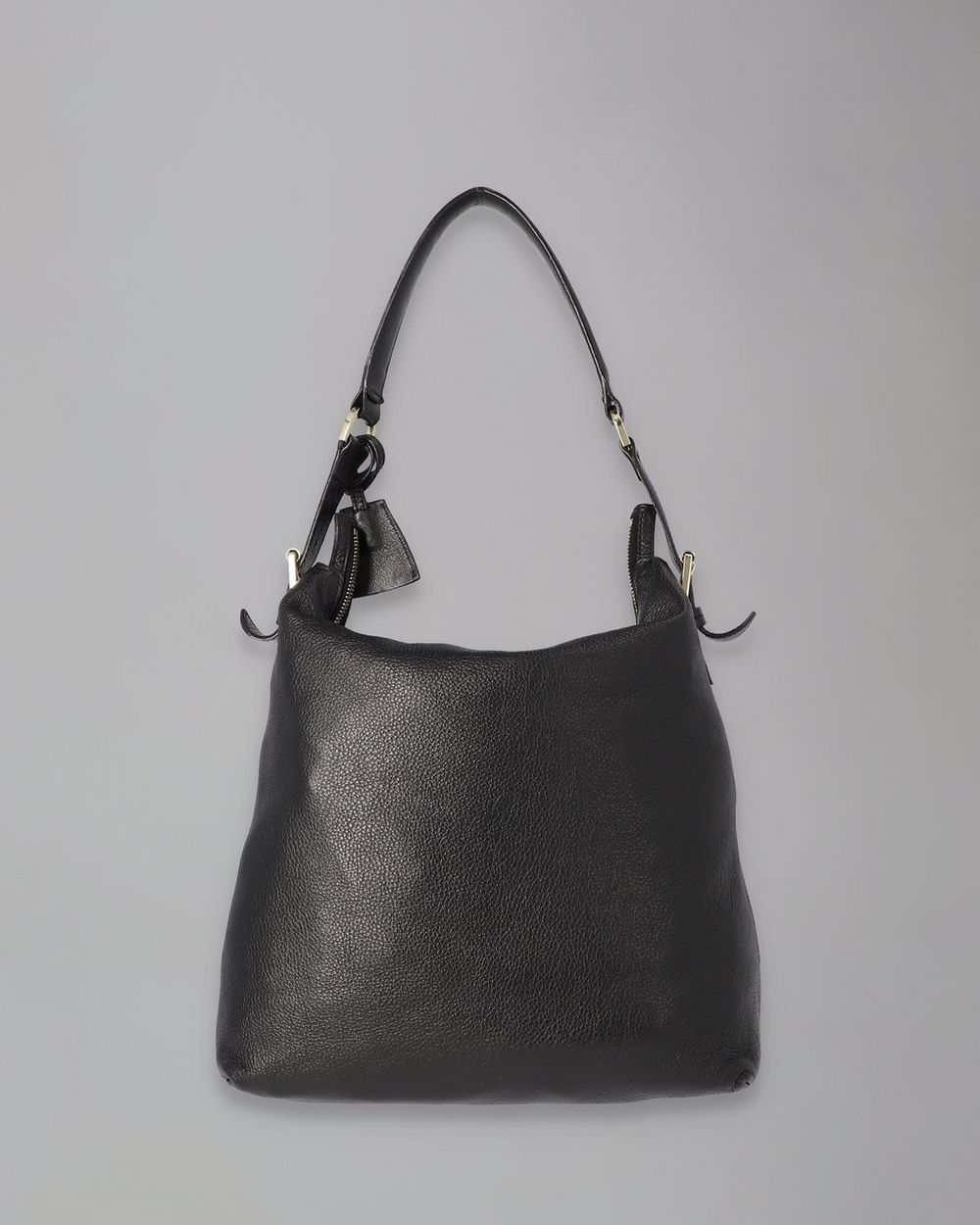 Bella Hobo | Pre-Loved | Black Spongy Soft and Spongy Leather | Pre ...