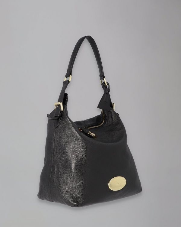 Bella Hobo | Pre-Loved | Black Spongy Soft and Spongy Leather | Pre ...
