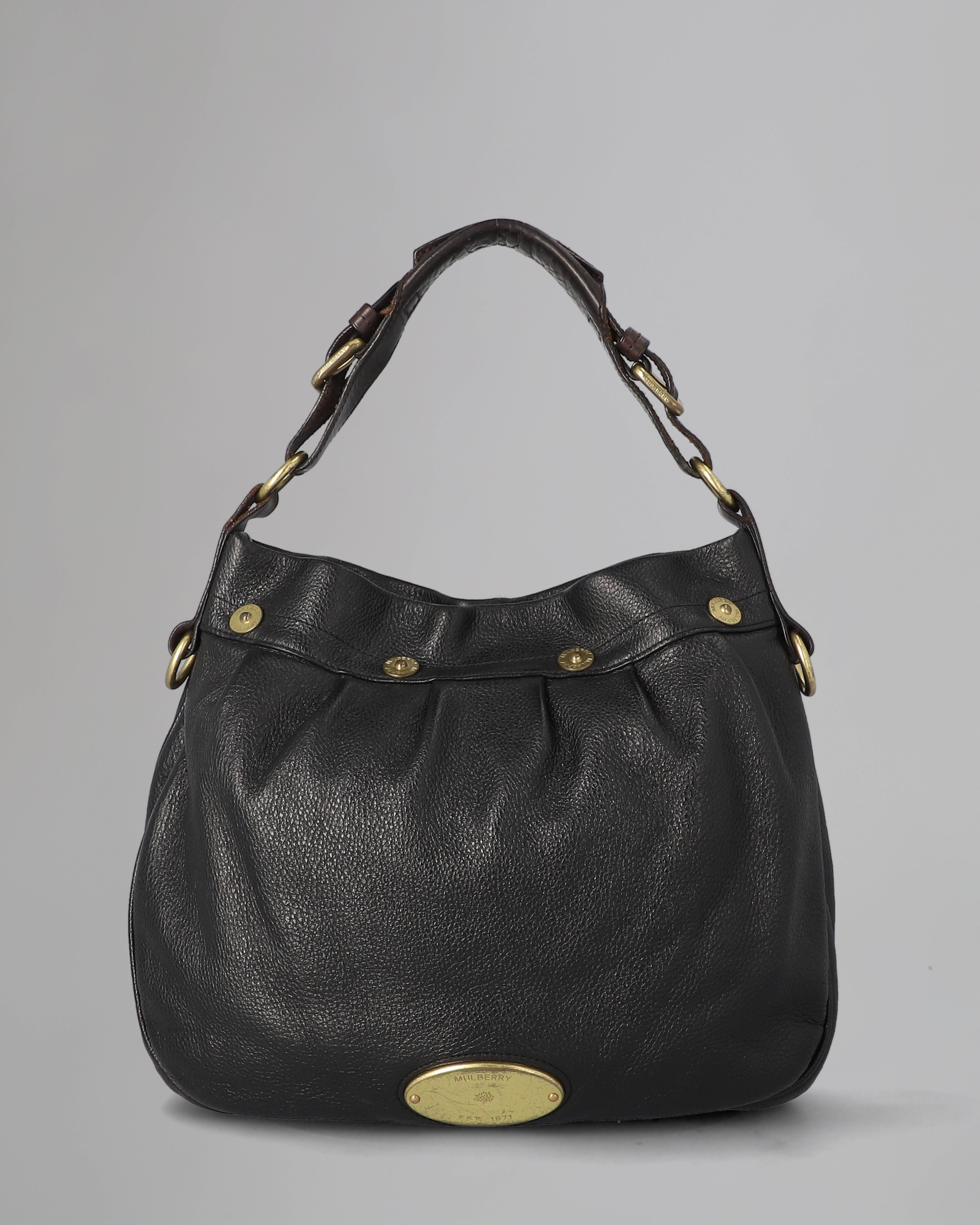 Mulberry hobo bag discount black