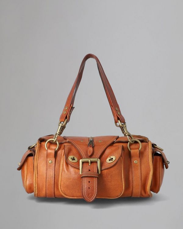 Emmy Pre Loved Oak Naturally Tanned Leather Pre Loved Bags Mulberry