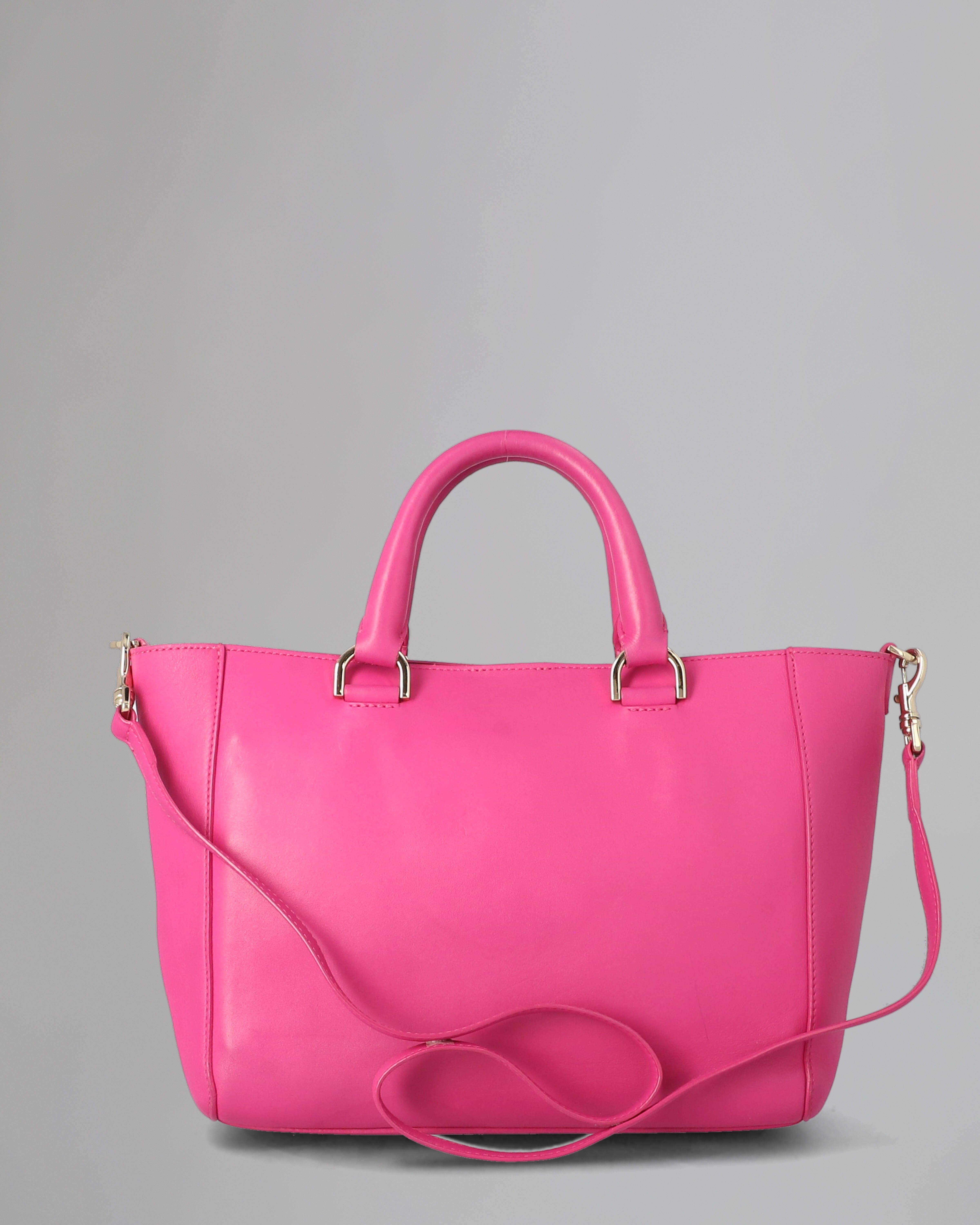 Pink tote bags online on sale